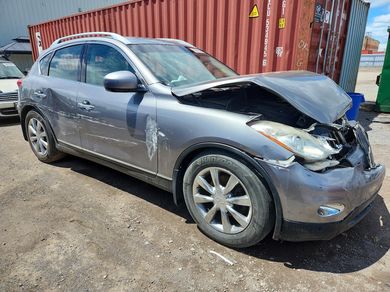 2010 Infiniti Ex35 Base Gray vin: JN1AJ0HR9AM751275