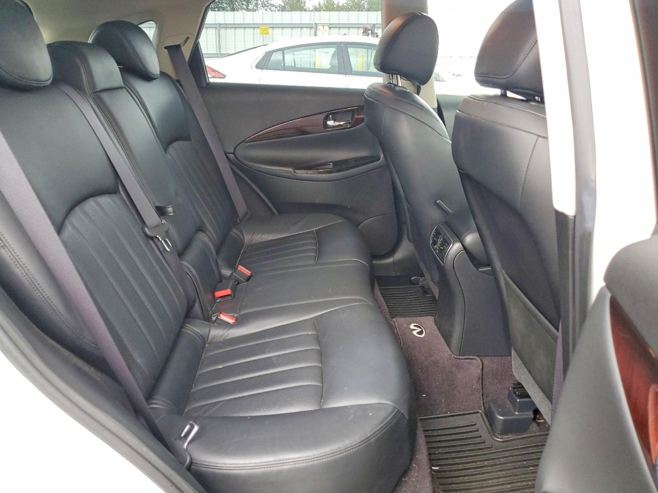 2010 Infiniti Ex35 Base White vin: JN1AJ0HR9AM751440