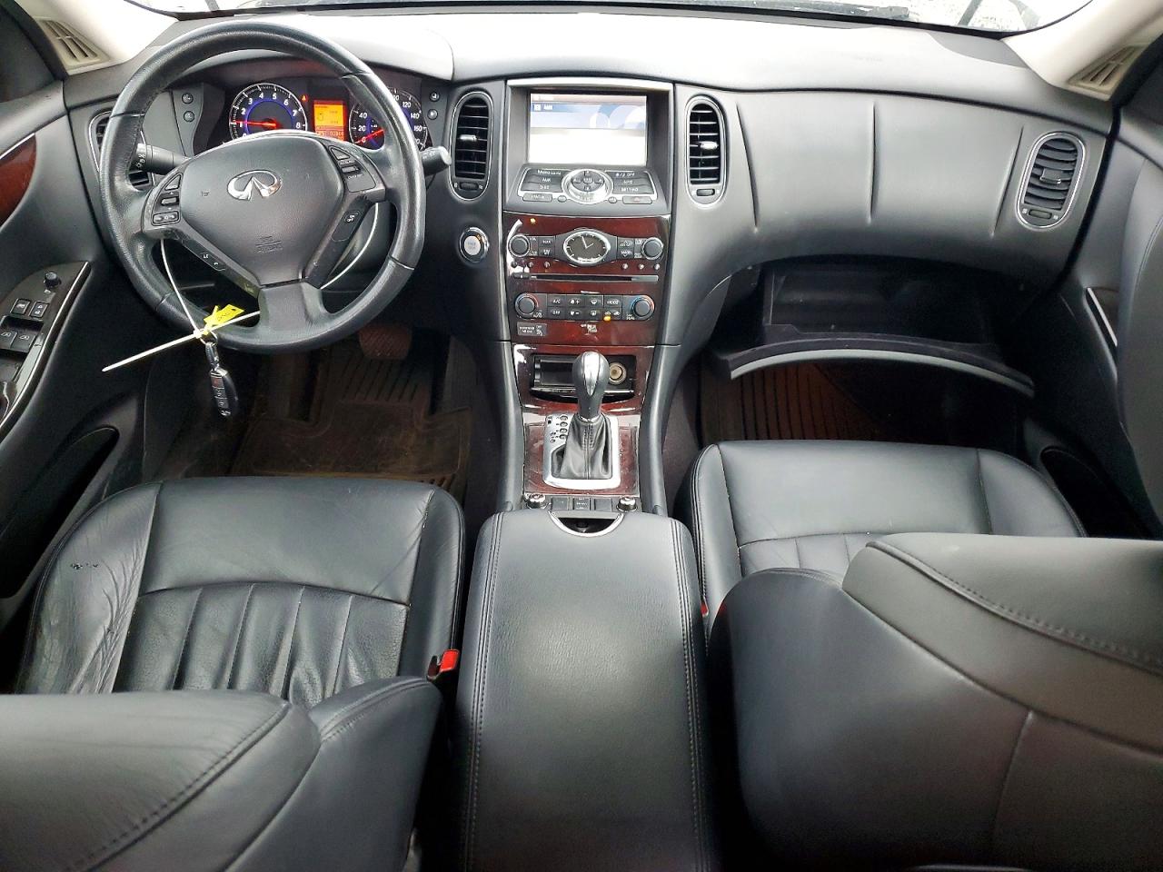 2010 Infiniti Ex35 Base White vin: JN1AJ0HR9AM751440