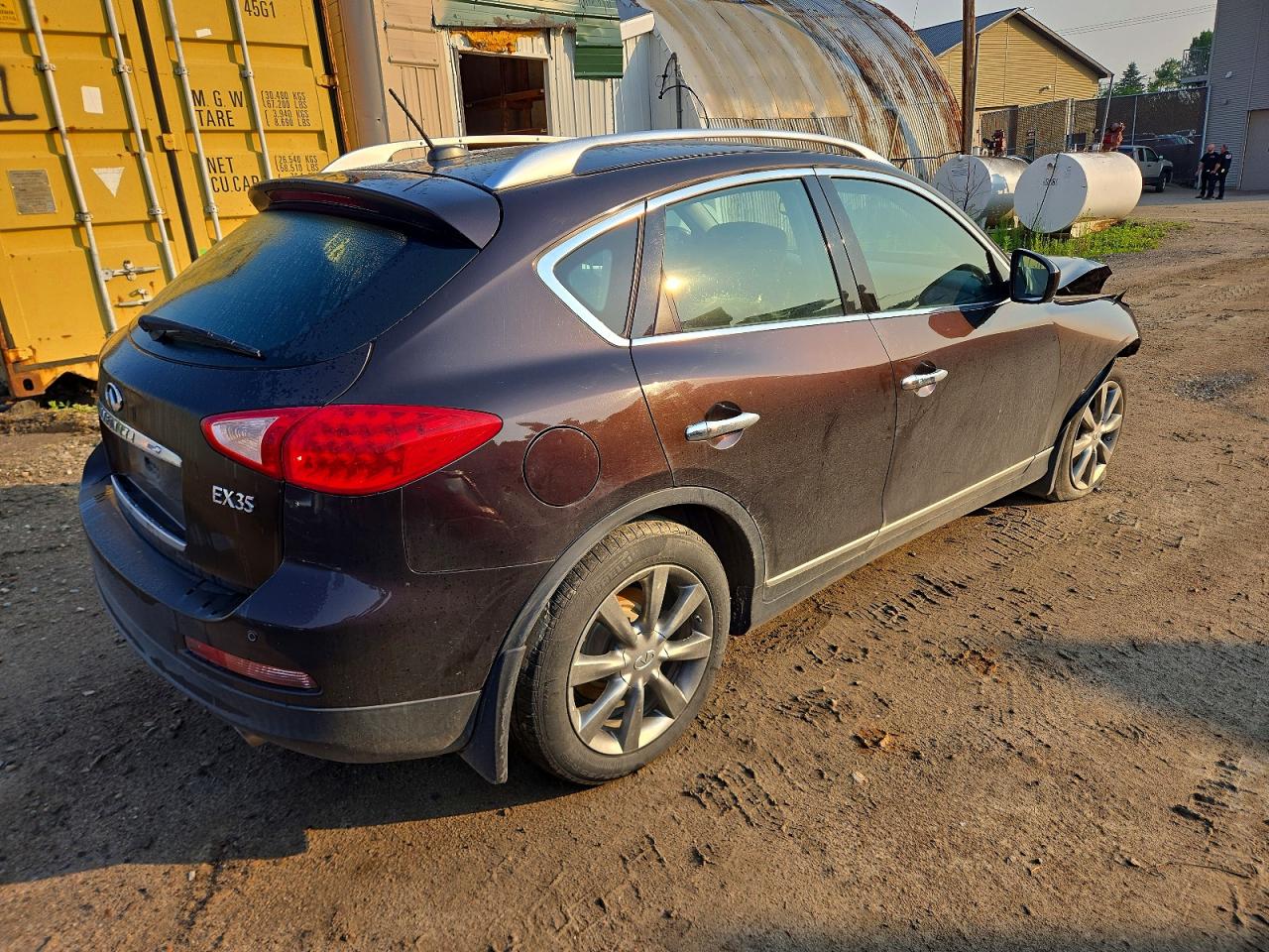 2010 Infiniti Ex35 Base Фиолетовый vin: JN1AJ0HR9AM752572