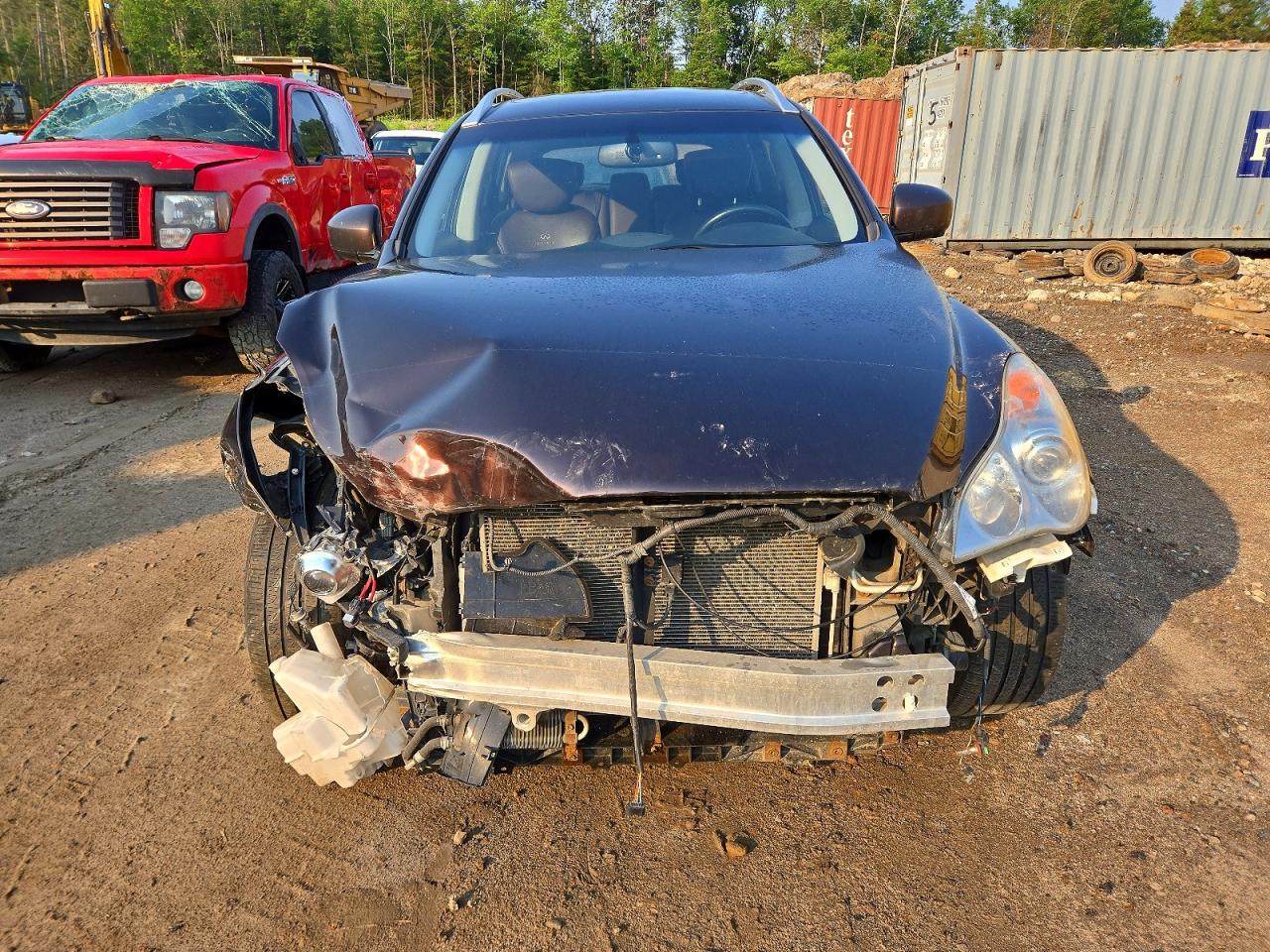 2010 Infiniti Ex35 Base Фиолетовый vin: JN1AJ0HR9AM752572