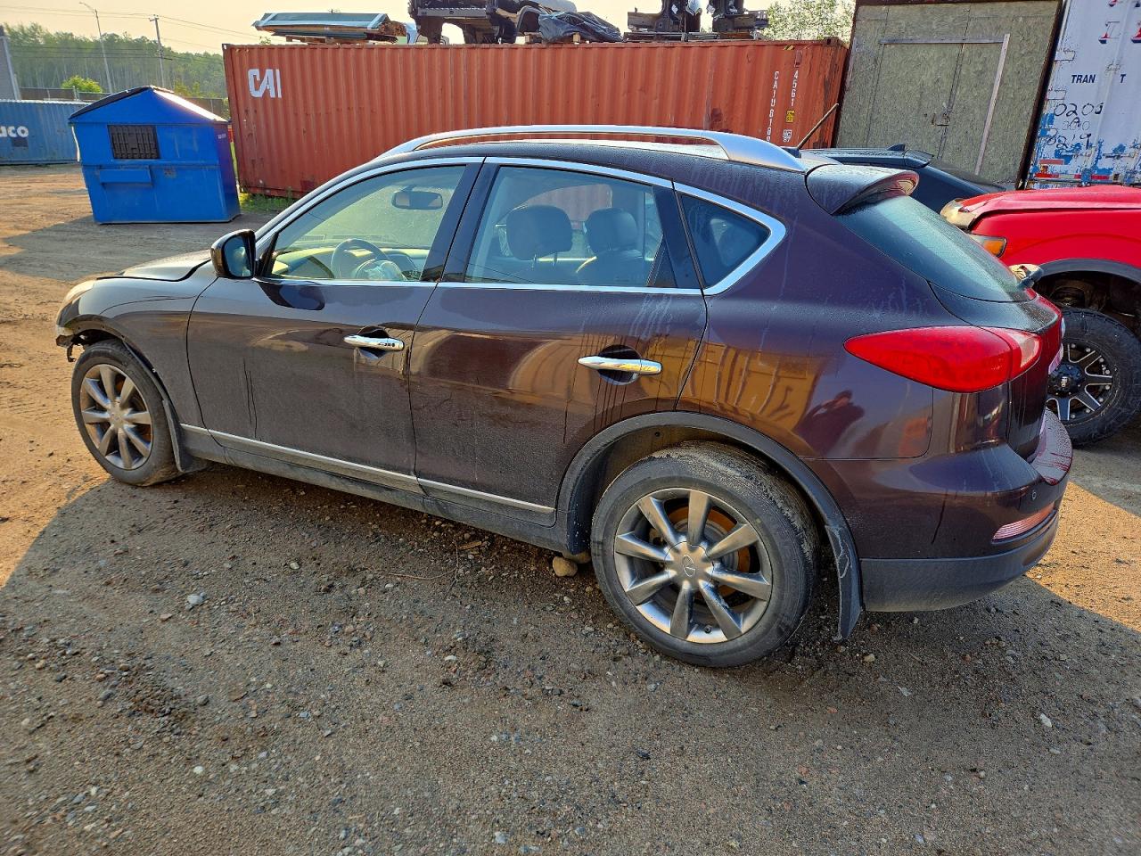 2010 Infiniti Ex35 Base Фиолетовый vin: JN1AJ0HR9AM752572