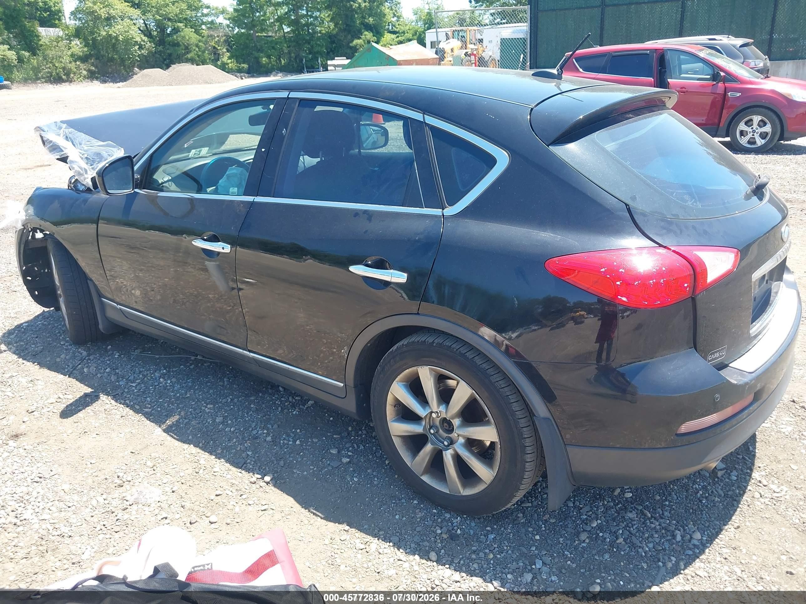 2010 Infiniti Ex35 Journey Черный vin: JN1AJ0HR9AM754547