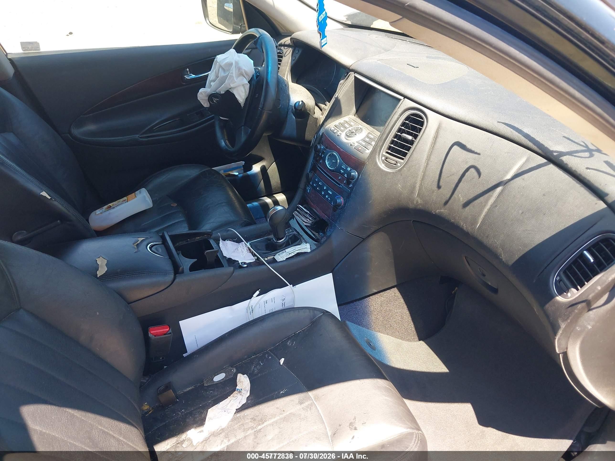 2010 Infiniti Ex35 Journey Черный vin: JN1AJ0HR9AM754547