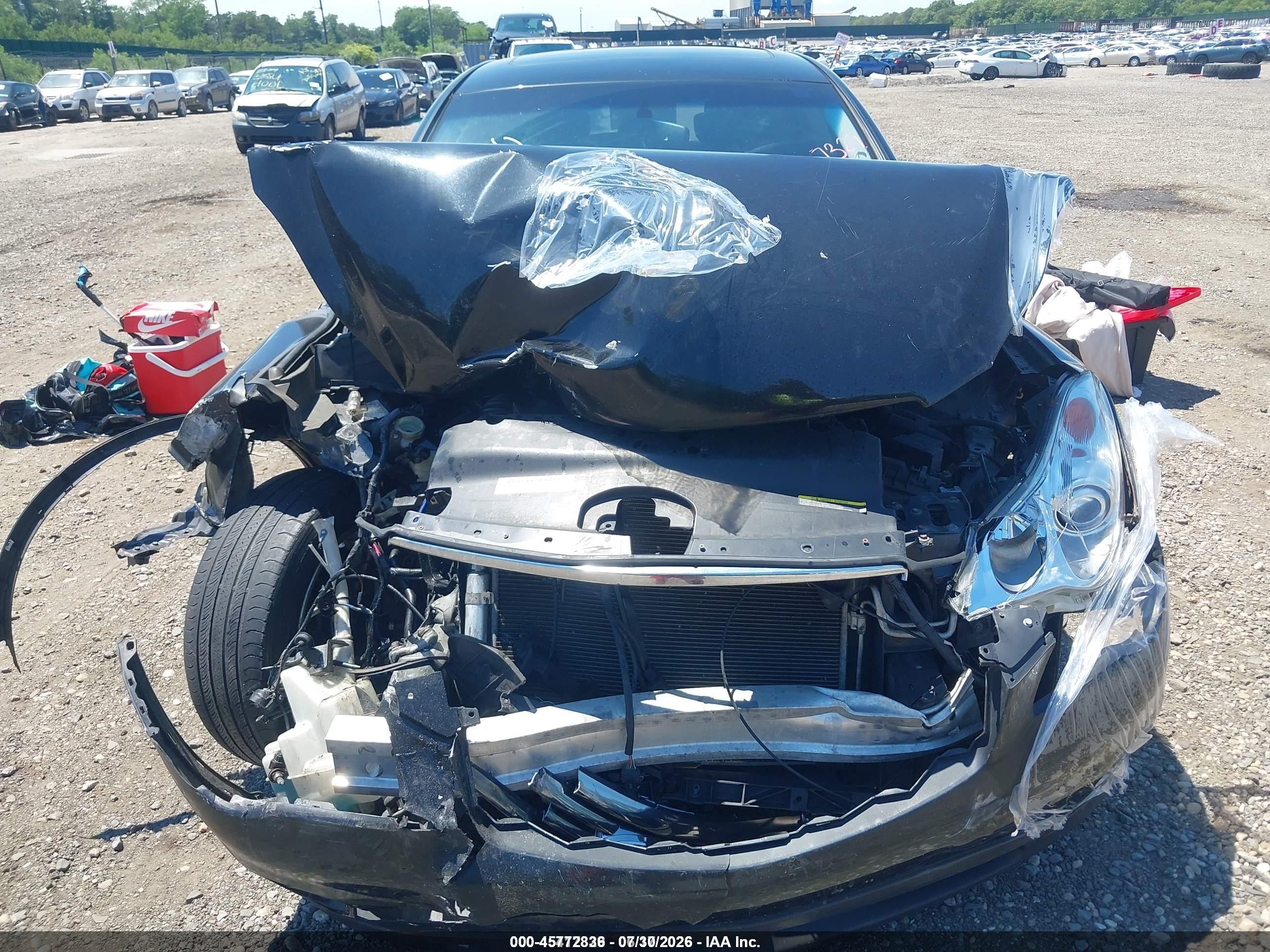2010 Infiniti Ex35 Journey Черный vin: JN1AJ0HR9AM754547