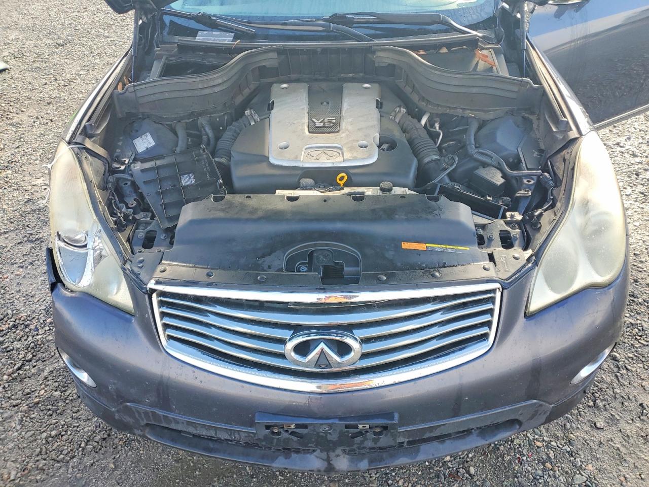 2010 Infiniti Ex35 Base Gray vin: JN1AJ0HR9AM757626
