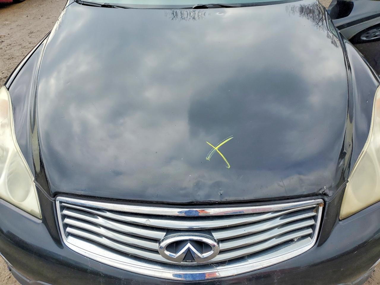 2011 Infiniti Ex35 Base Black vin: JN1AJ0HR9BM855153