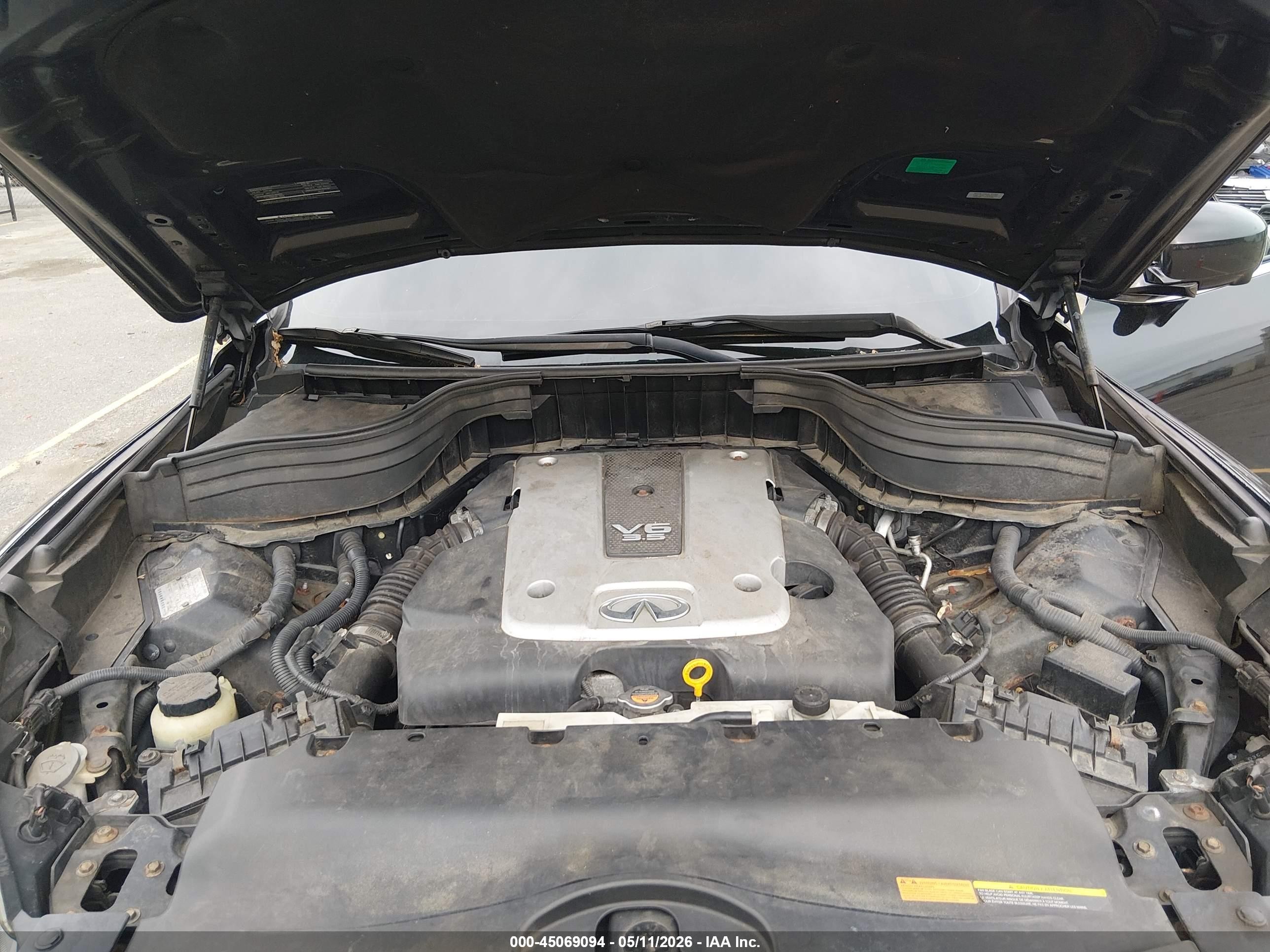 2010 Infiniti Ex35 Journey Black vin: JN1AJ0HRXAM755335
