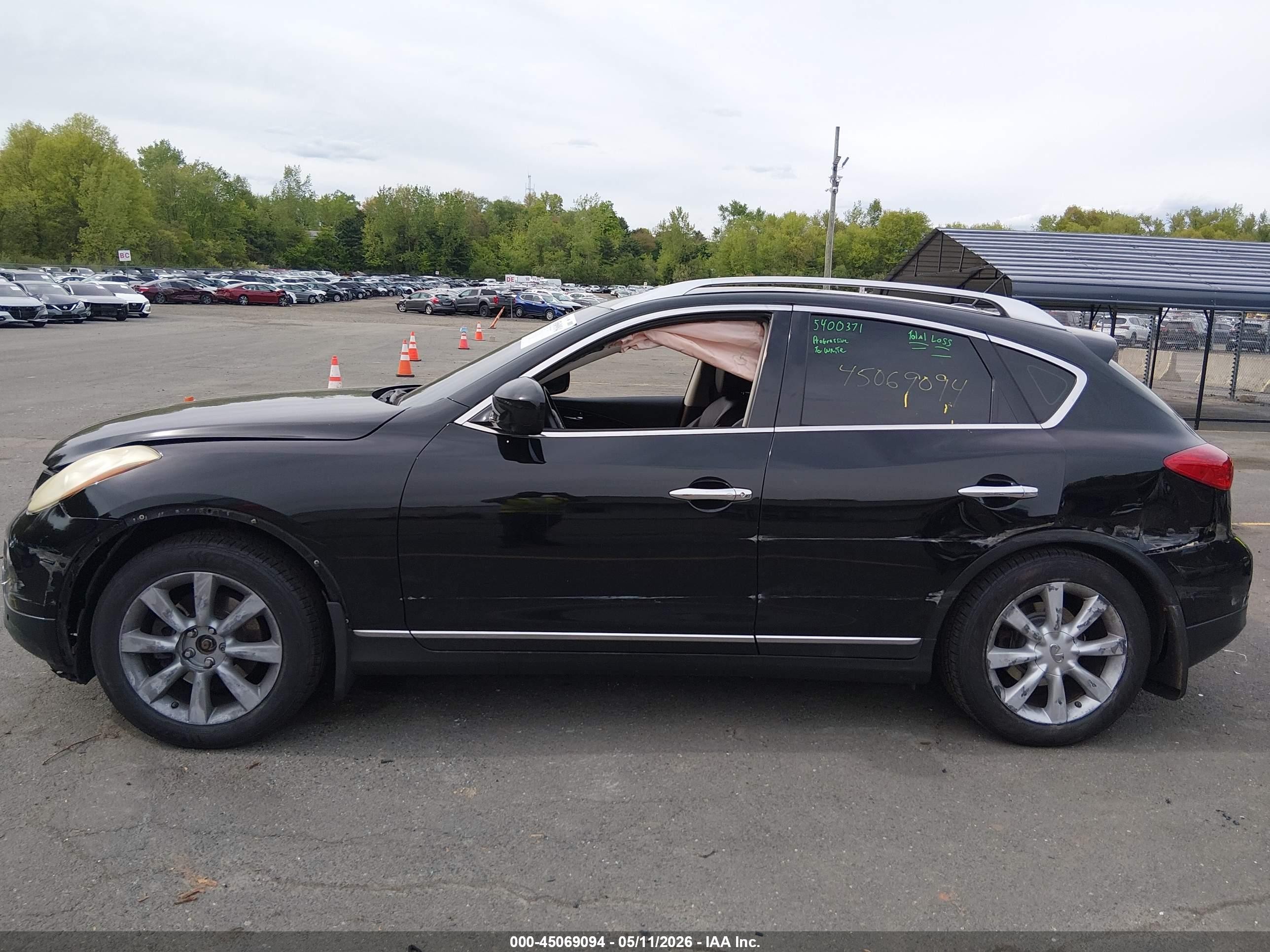 2010 Infiniti Ex35 Journey Black vin: JN1AJ0HRXAM755335