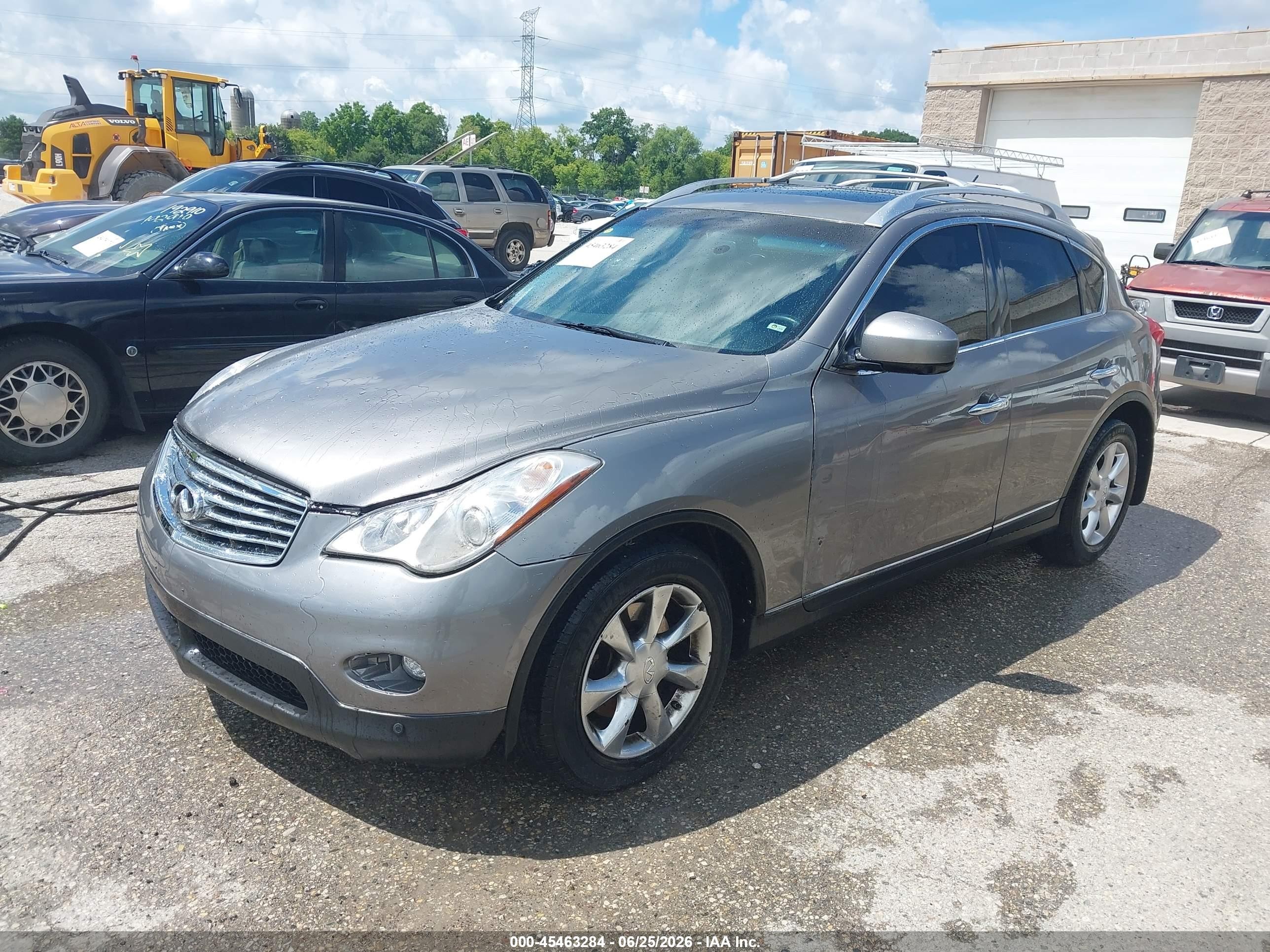 2010 Infiniti Ex35 Journey Gray vin: JN1AJ0HRXAM756985