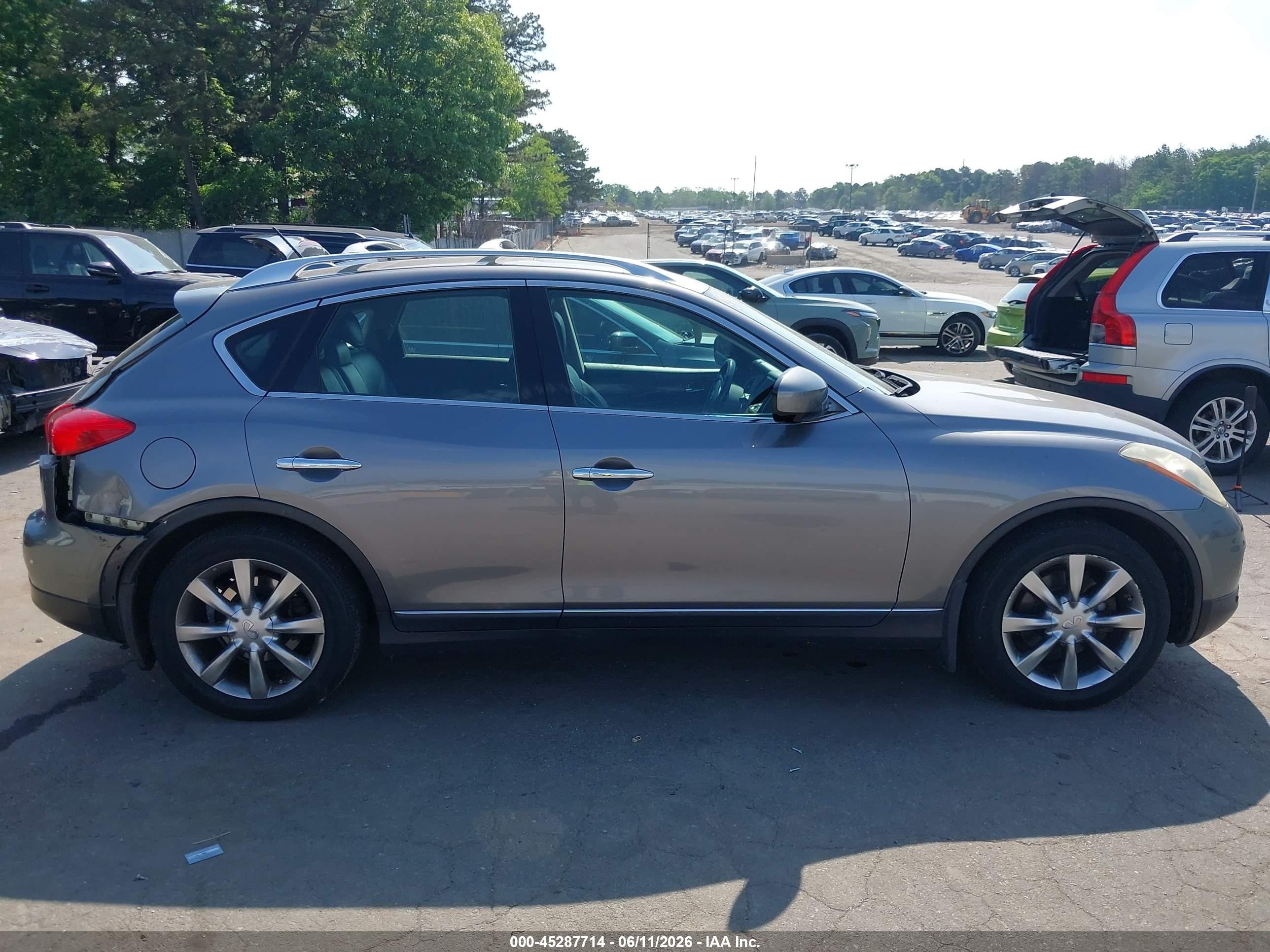 2012 Infiniti Ex35 Journey Gray vin: JN1AJ0HRXCM450601