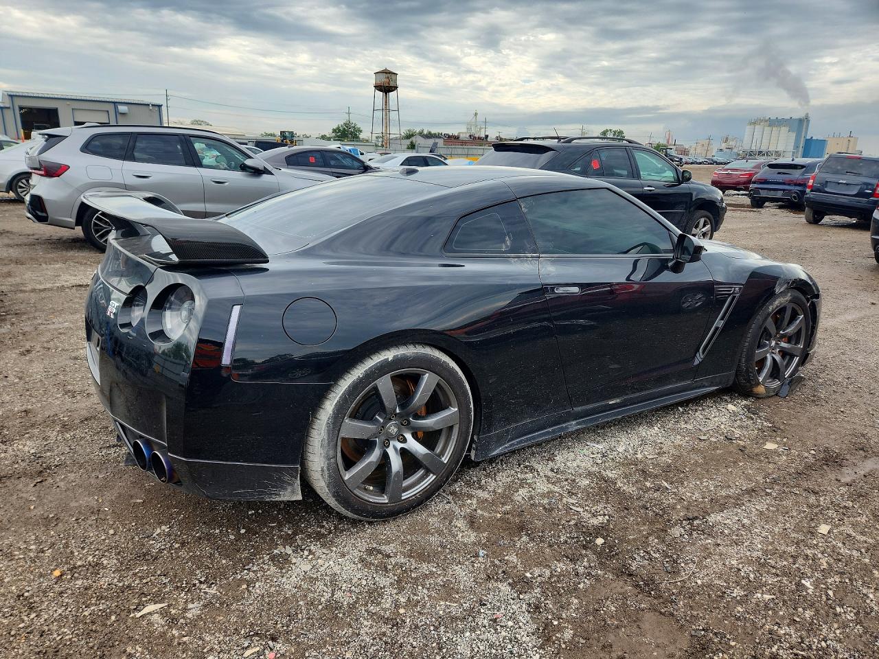 2009 Nissan Gt-r Premium Черный vin: JN1AR54F09M252426