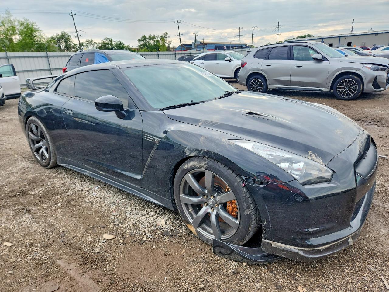 2009 Nissan Gt-r Premium Черный vin: JN1AR54F09M252426