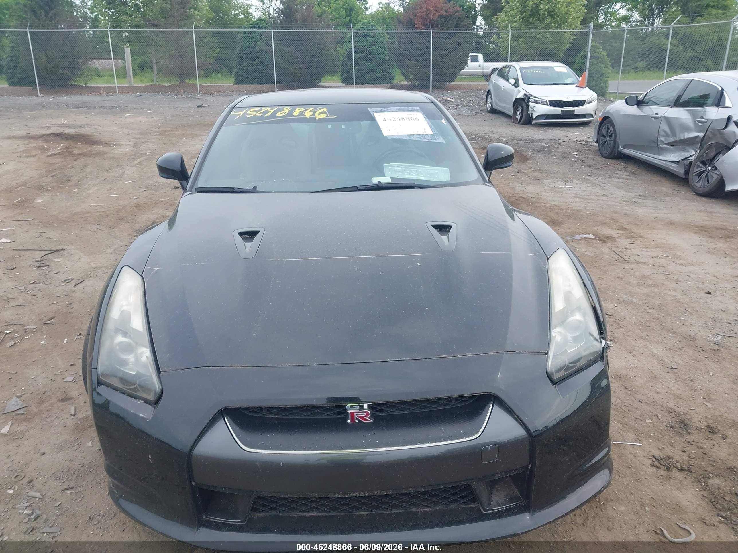 2009 Nissan Gt-r Premium Black vin: JN1AR54FX9M252952