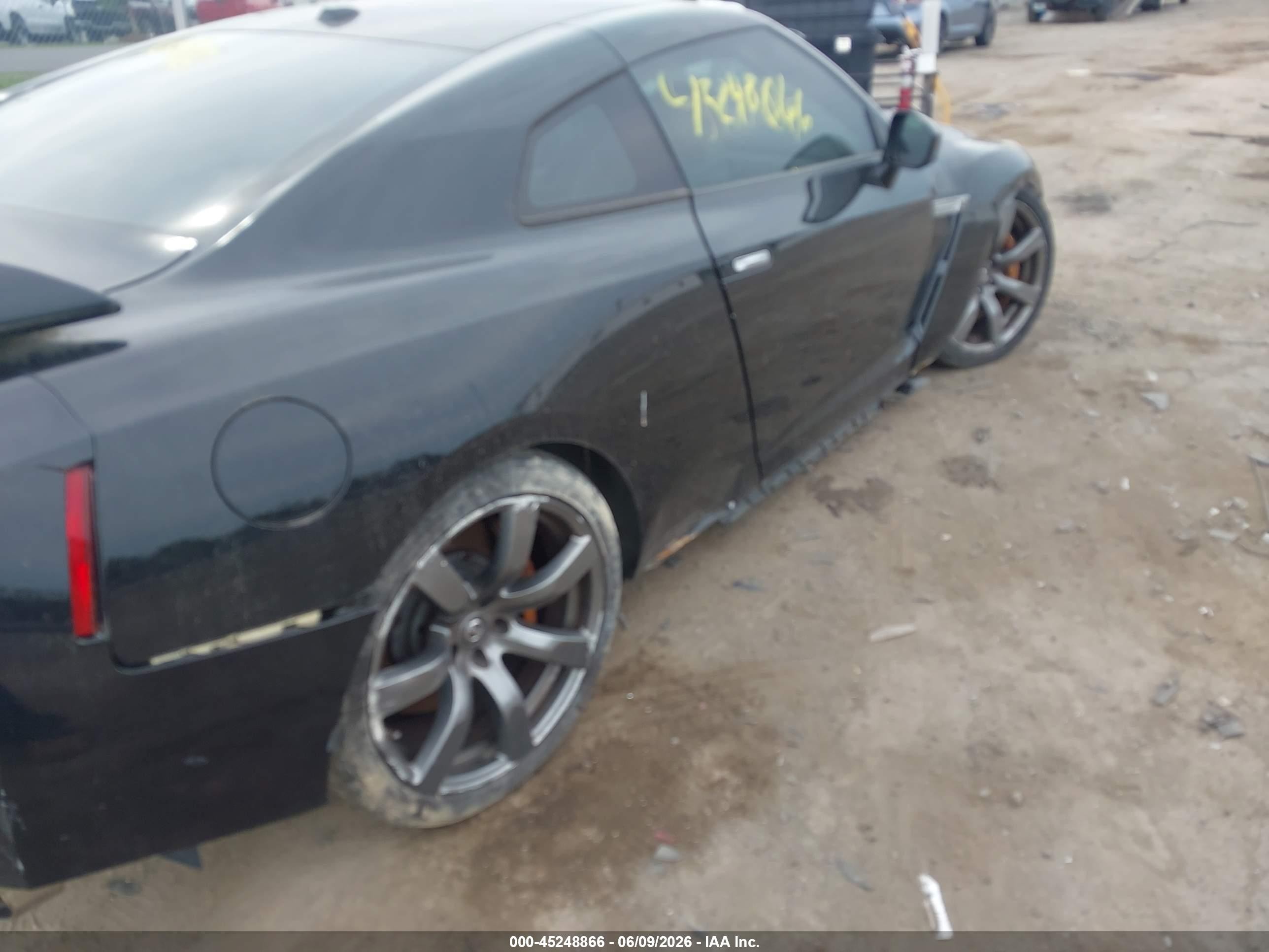 2009 Nissan Gt-r Premium Black vin: JN1AR54FX9M252952