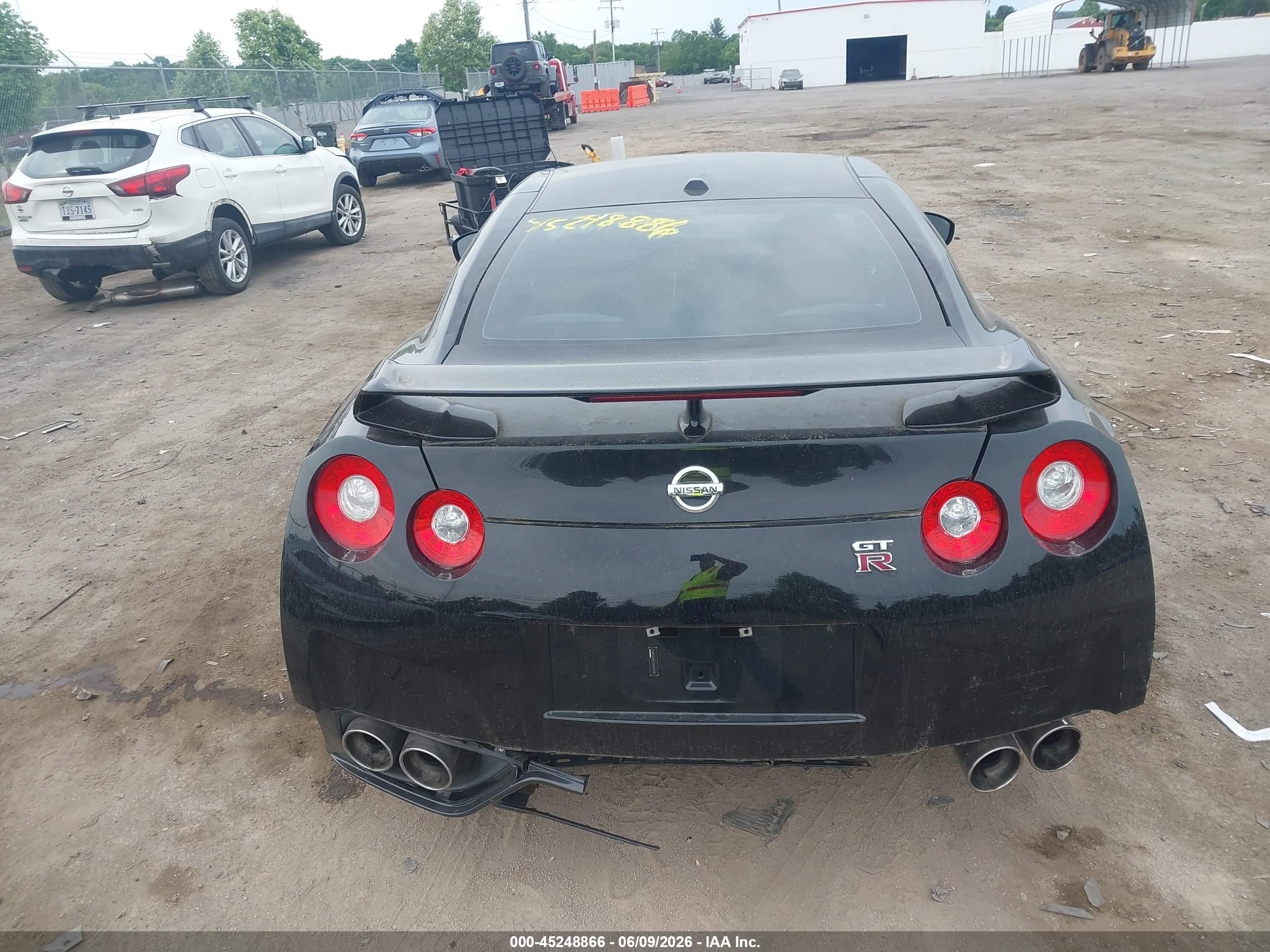 2009 Nissan Gt-r Premium Black vin: JN1AR54FX9M252952