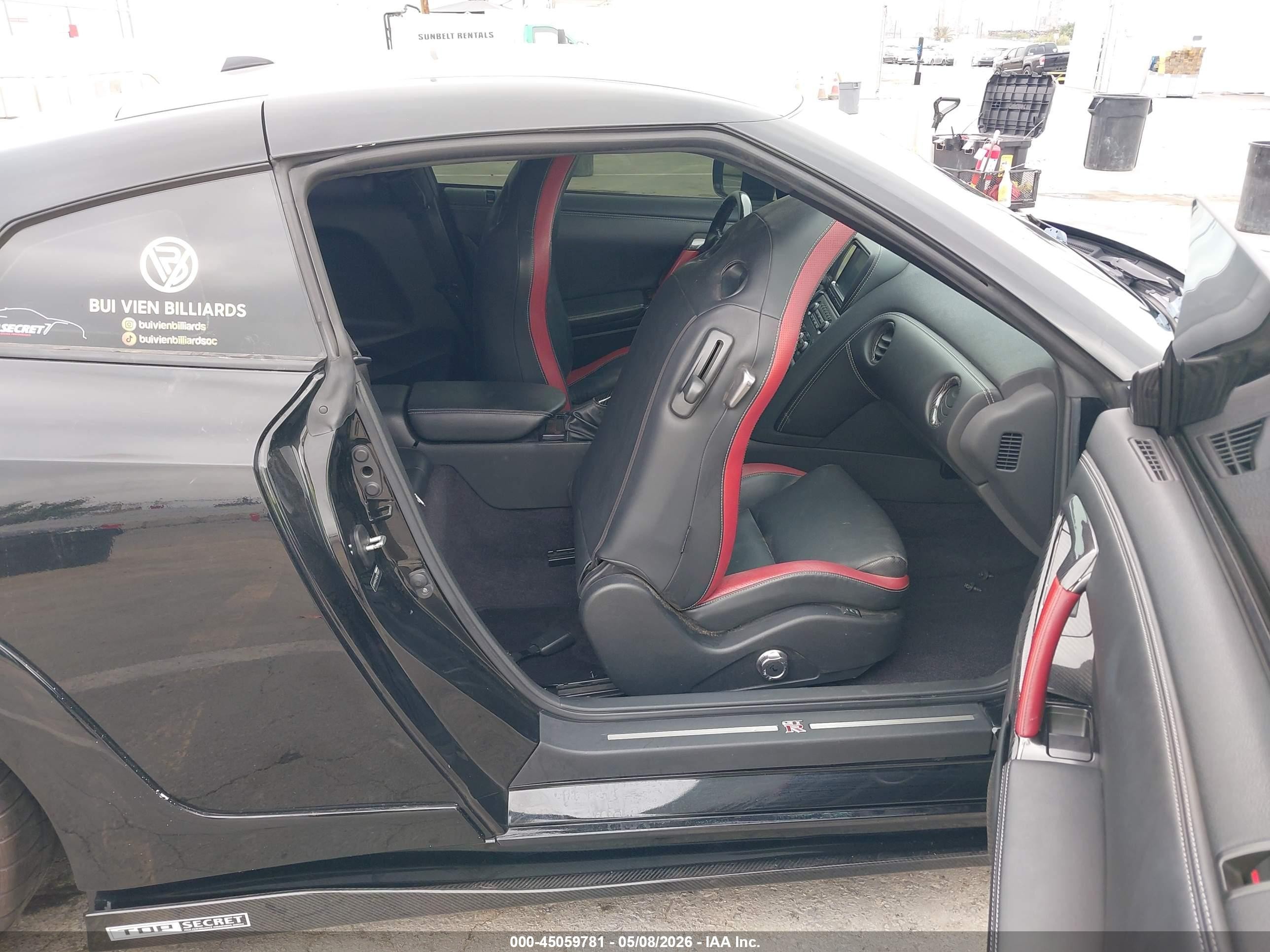 2014 Nissan Gt-r Black Edition Black vin: JN1AR5EF2EM270581