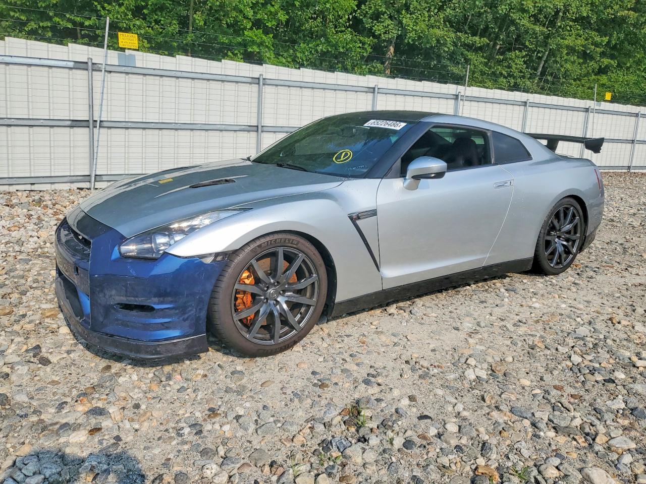 2012 Nissan Gt-r Silver vin: JN1AR5EF3CM250952