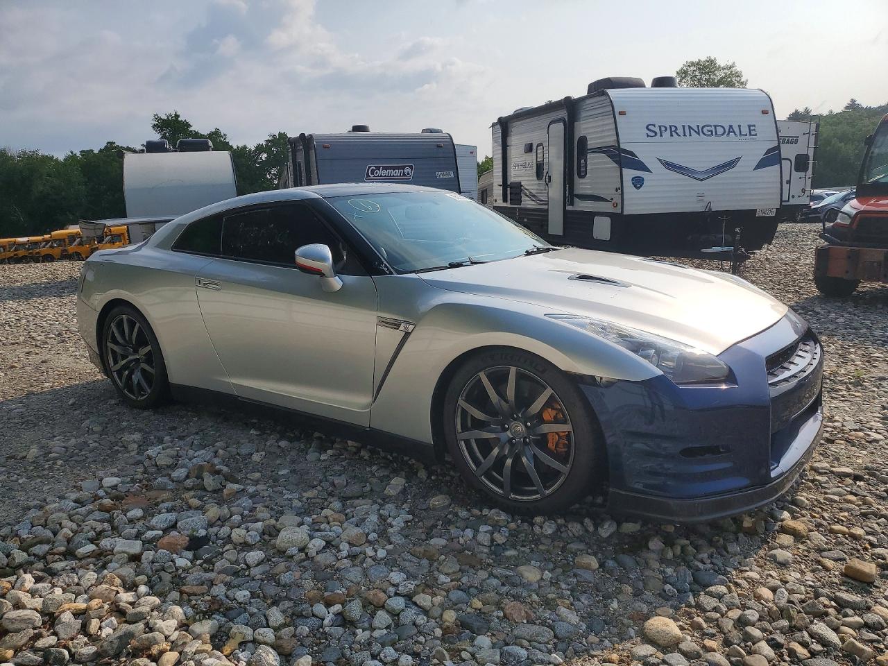 2012 Nissan Gt-r Silver vin: JN1AR5EF3CM250952