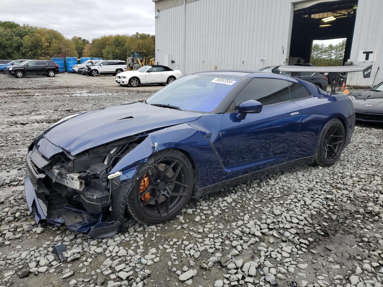 2013 Nissan Gt-r Premium Blue vin: JN1AR5EF9DM260385