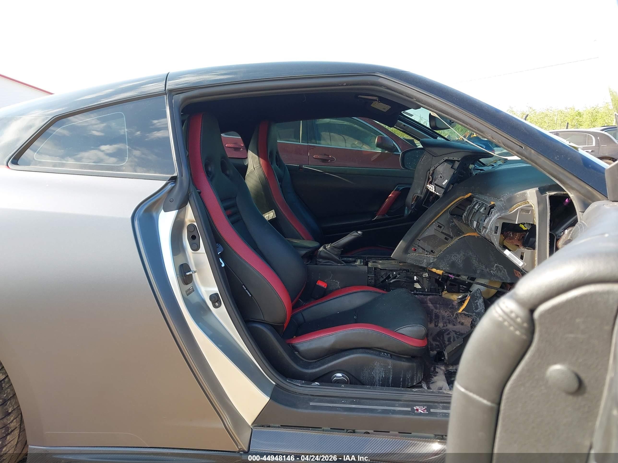 2013 Nissan Gt-r Black Edition Gray vin: JN1AR5EFXDM260315