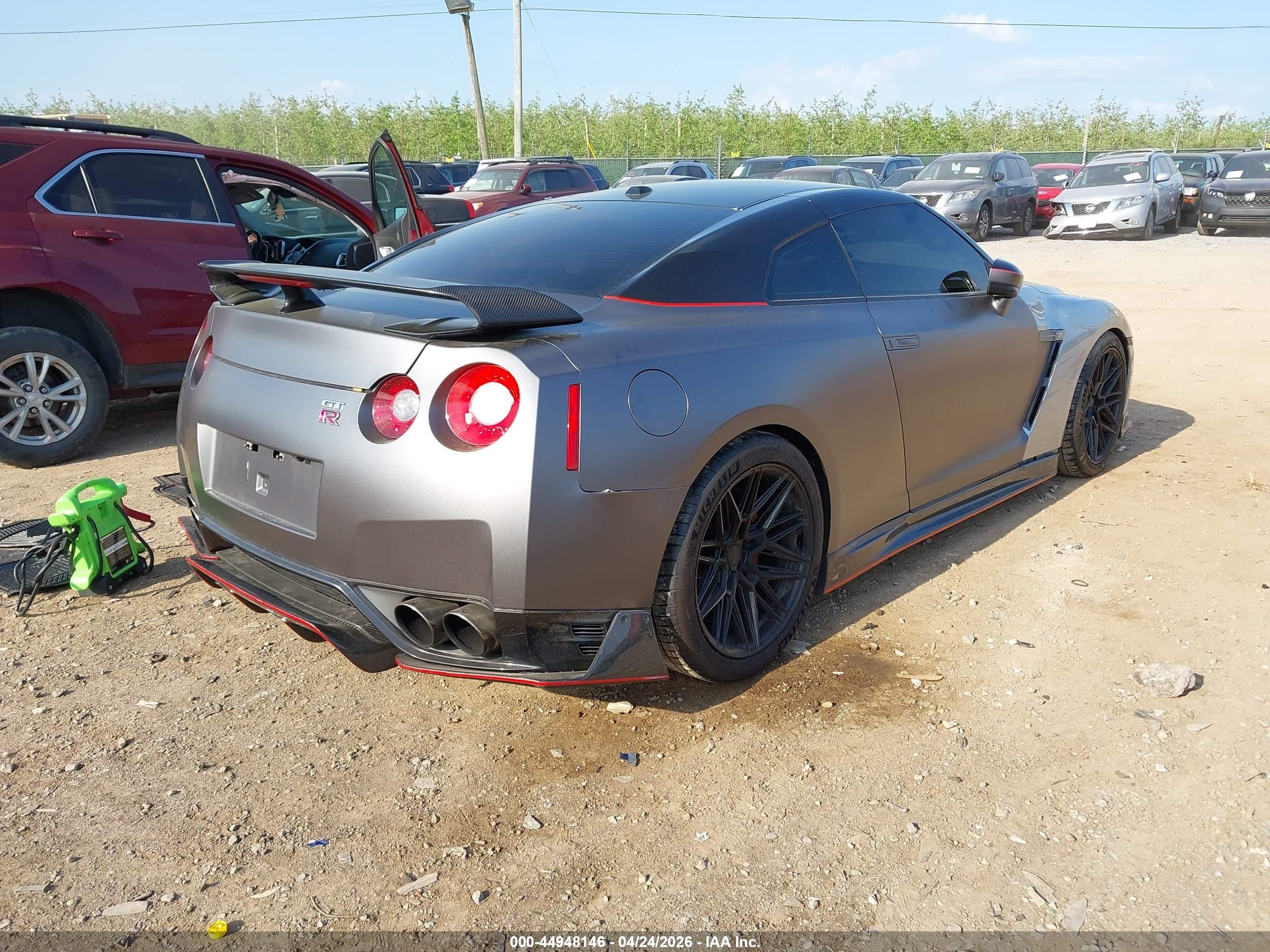 2013 Nissan Gt-r Black Edition Gray vin: JN1AR5EFXDM260315