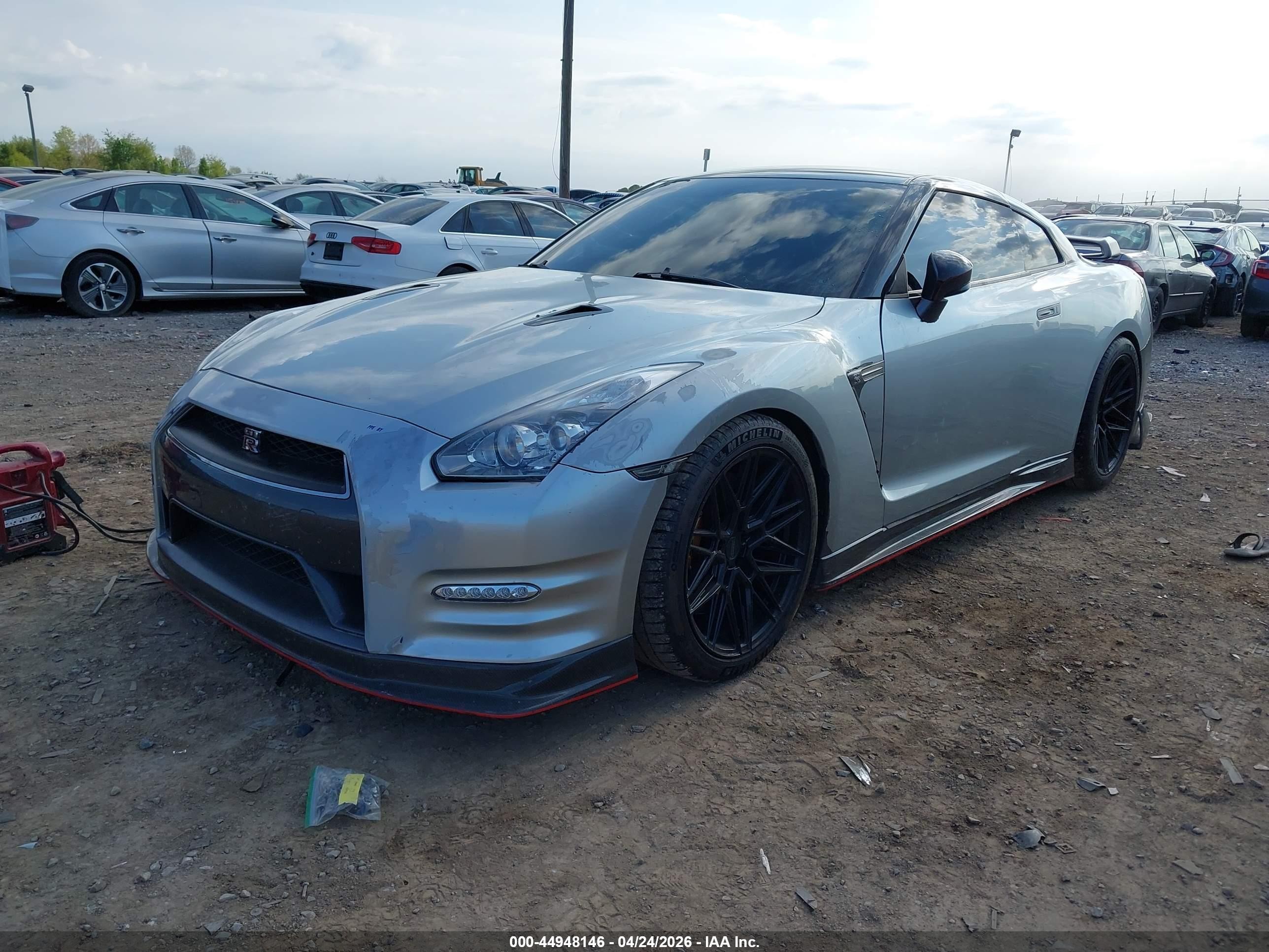 2013 Nissan Gt-r Black Edition Gray vin: JN1AR5EFXDM260315
