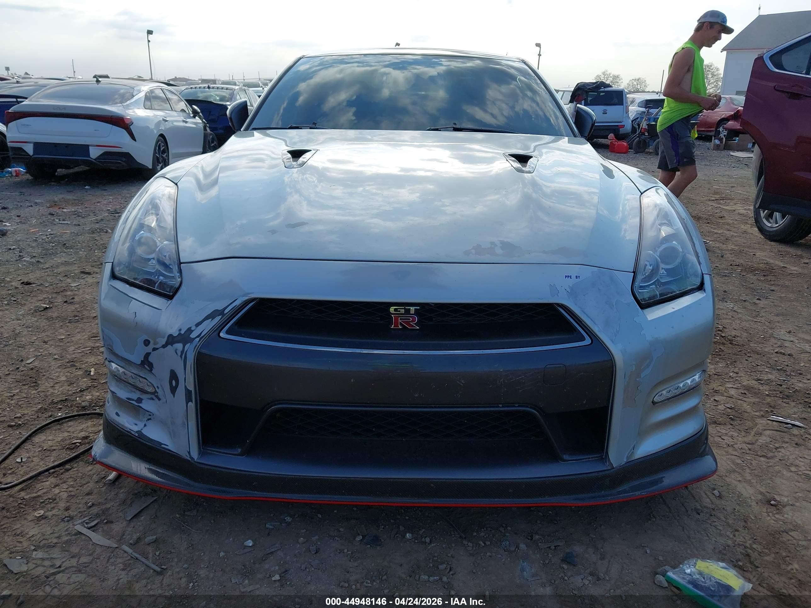 2013 Nissan Gt-r Black Edition Gray vin: JN1AR5EFXDM260315