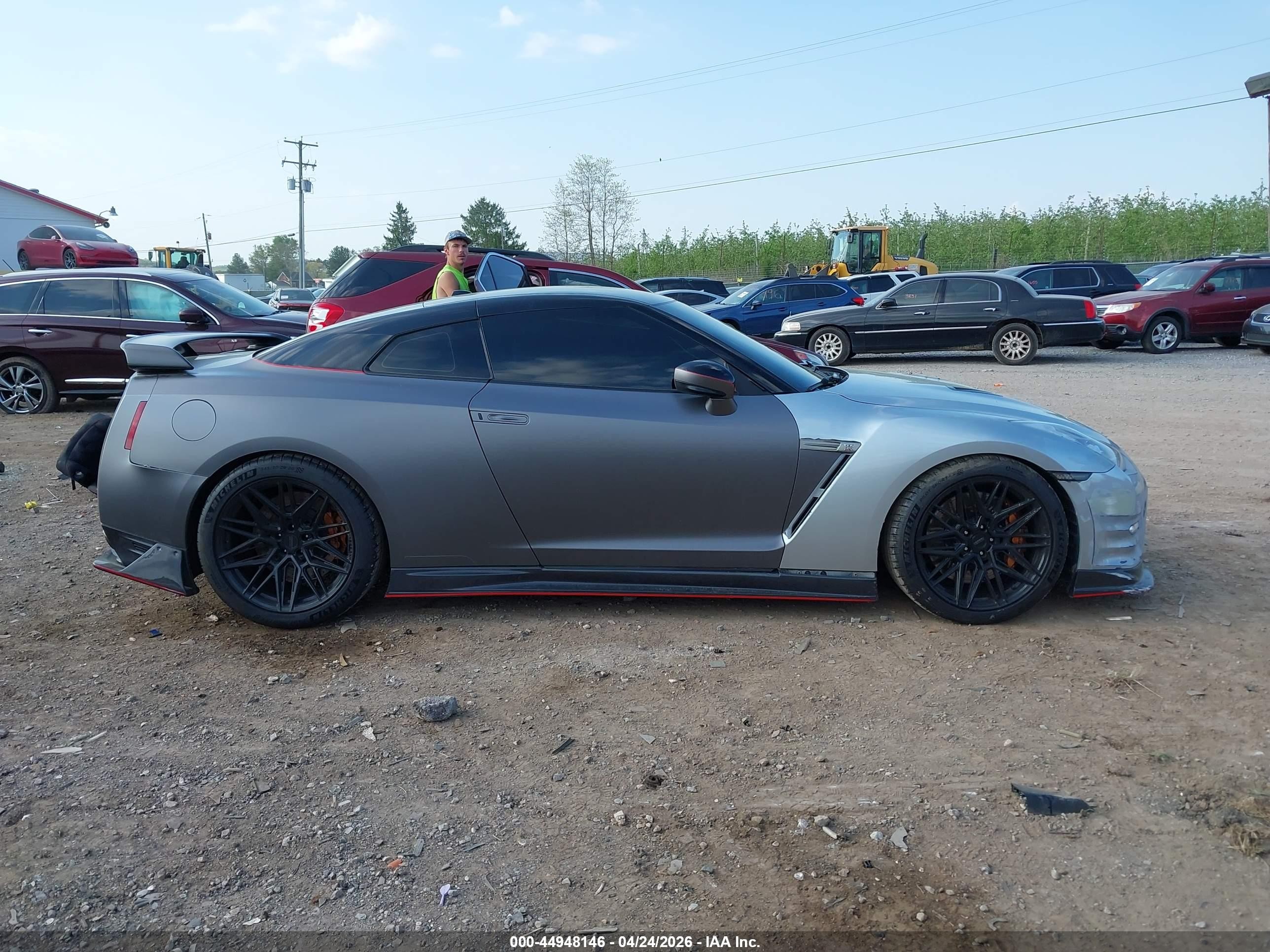 2013 Nissan Gt-r Black Edition Gray vin: JN1AR5EFXDM260315