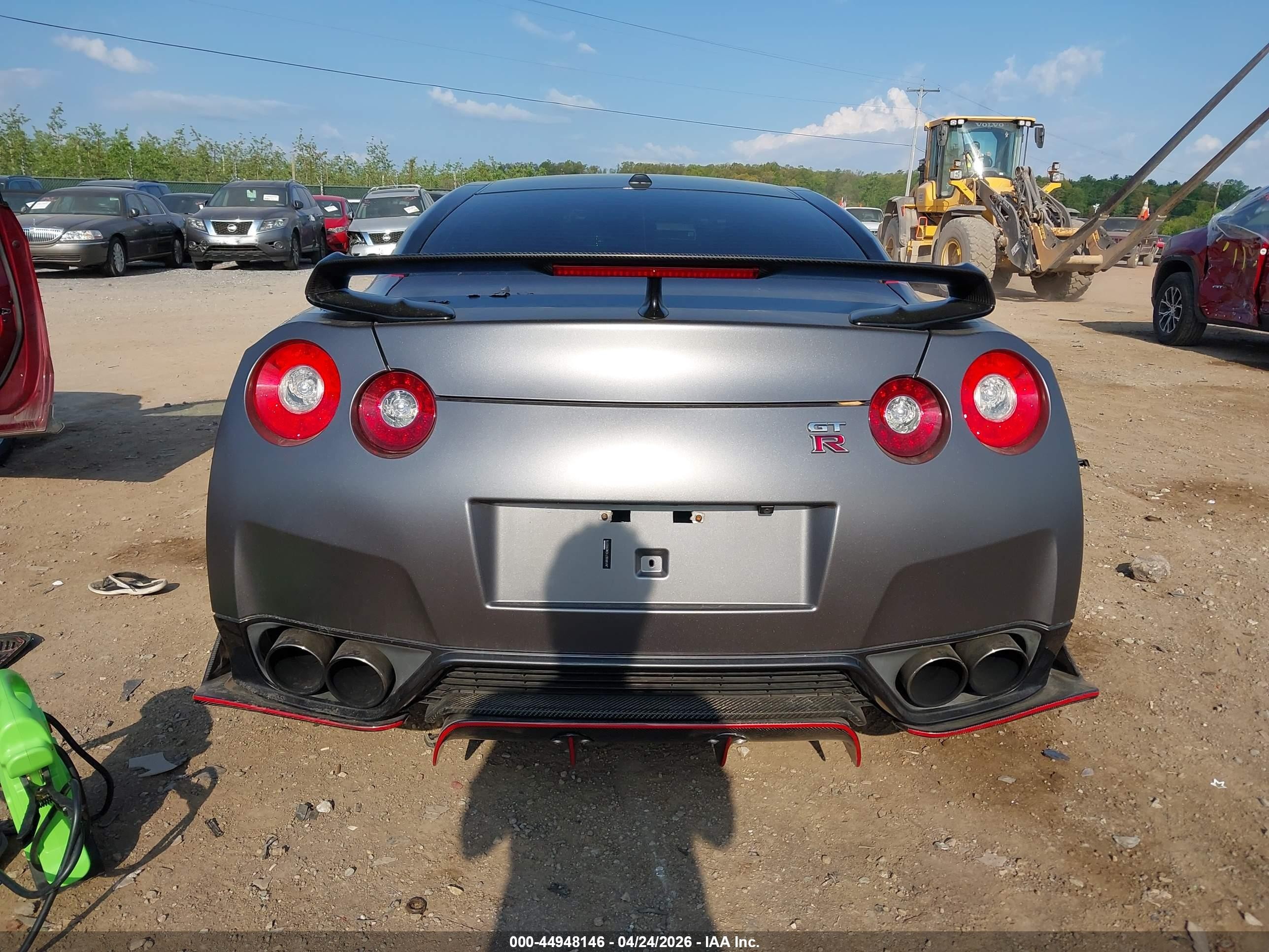 2013 Nissan Gt-r Black Edition Gray vin: JN1AR5EFXDM260315