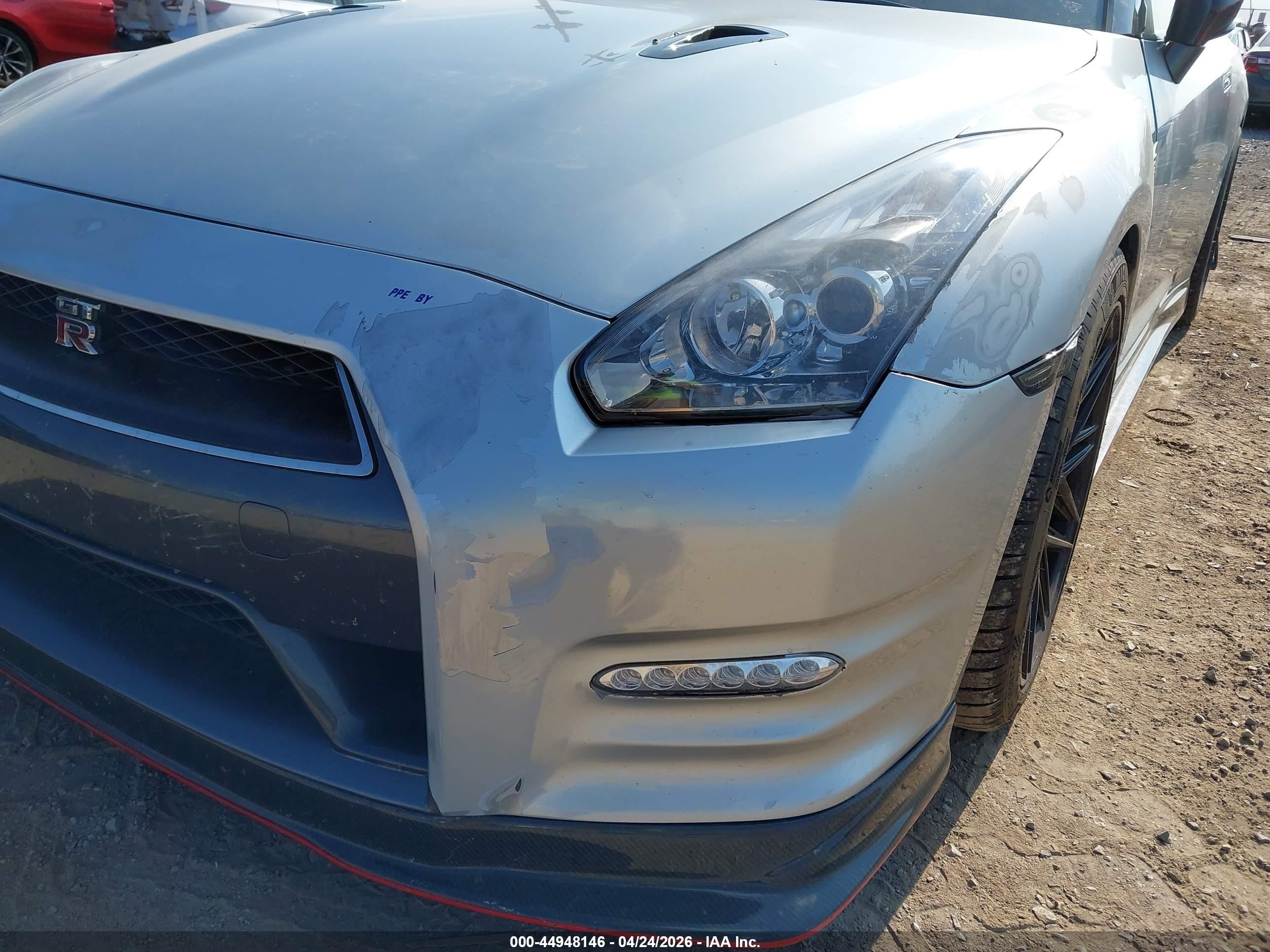 2013 Nissan Gt-r Black Edition Gray vin: JN1AR5EFXDM260315