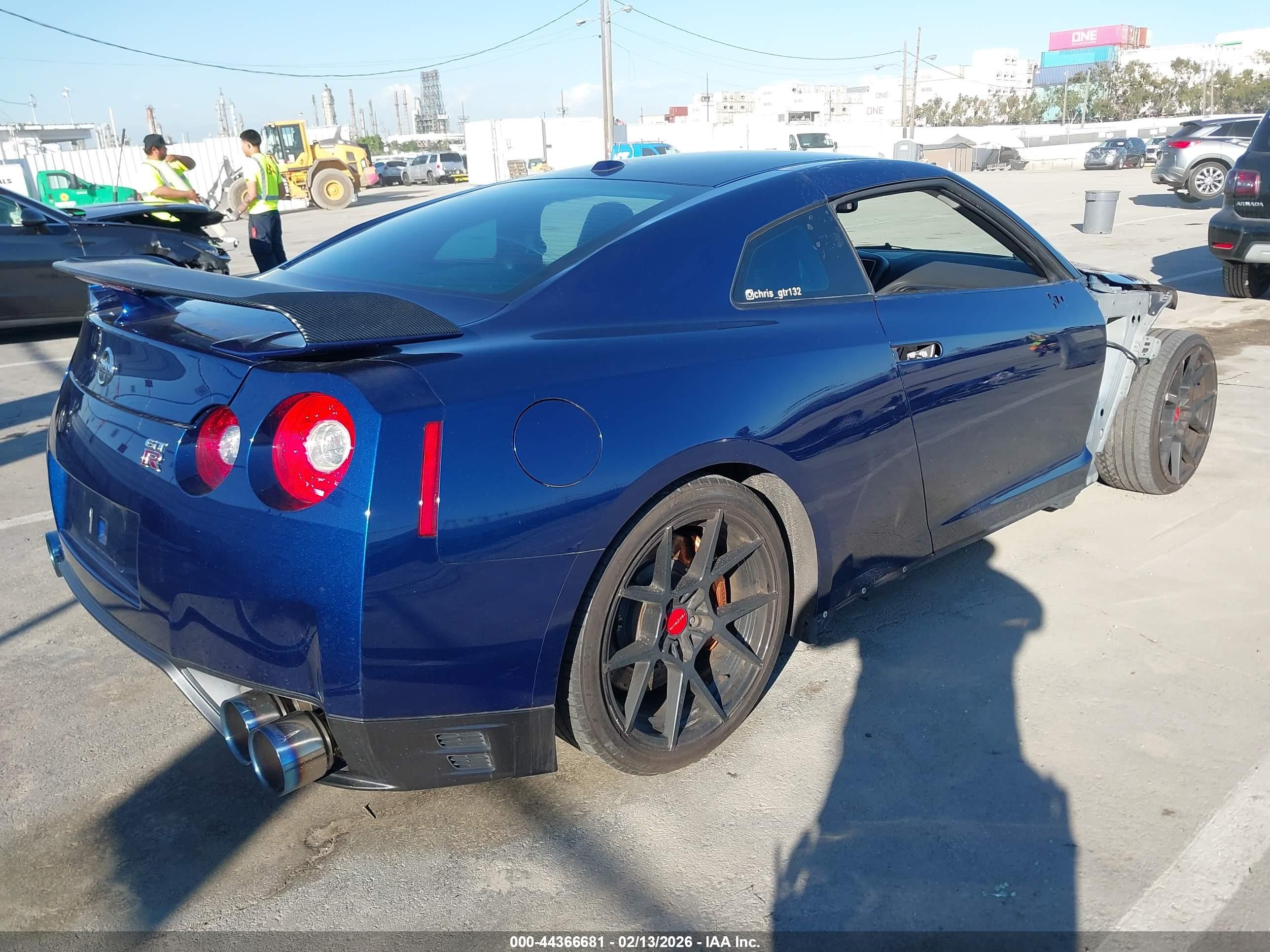 2013 Nissan Gt-r Premium Blue vin: JN1AR5EFXDM261061