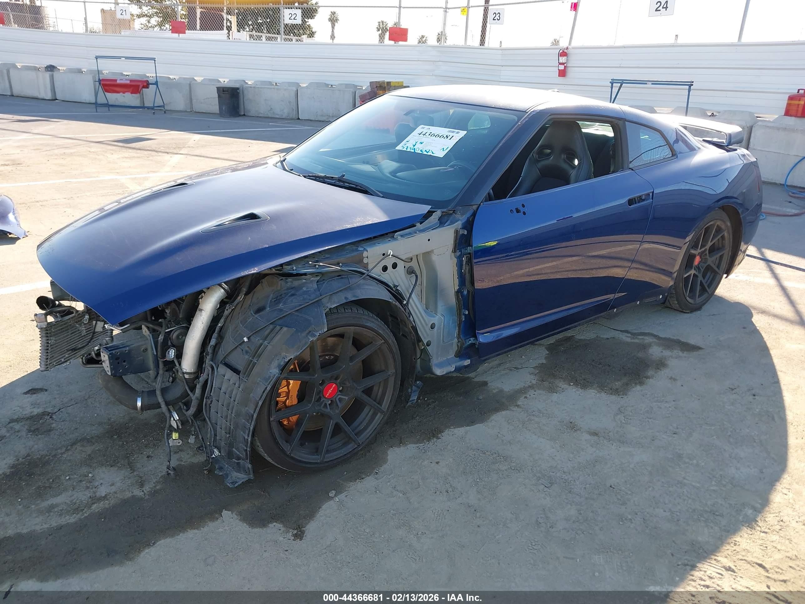 2013 Nissan Gt-r Premium Blue vin: JN1AR5EFXDM261061