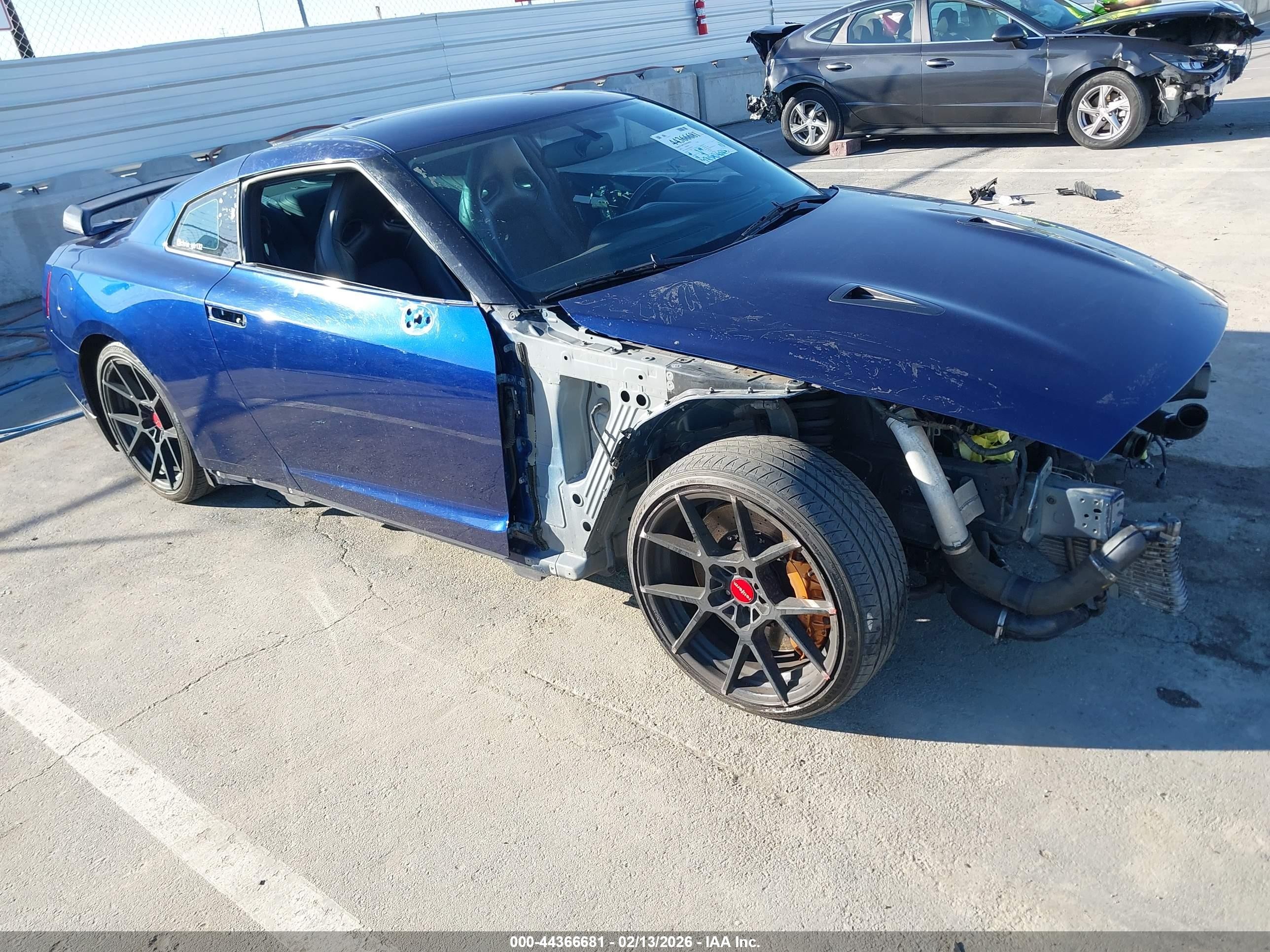 2013 Nissan Gt-r Premium Blue vin: JN1AR5EFXDM261061