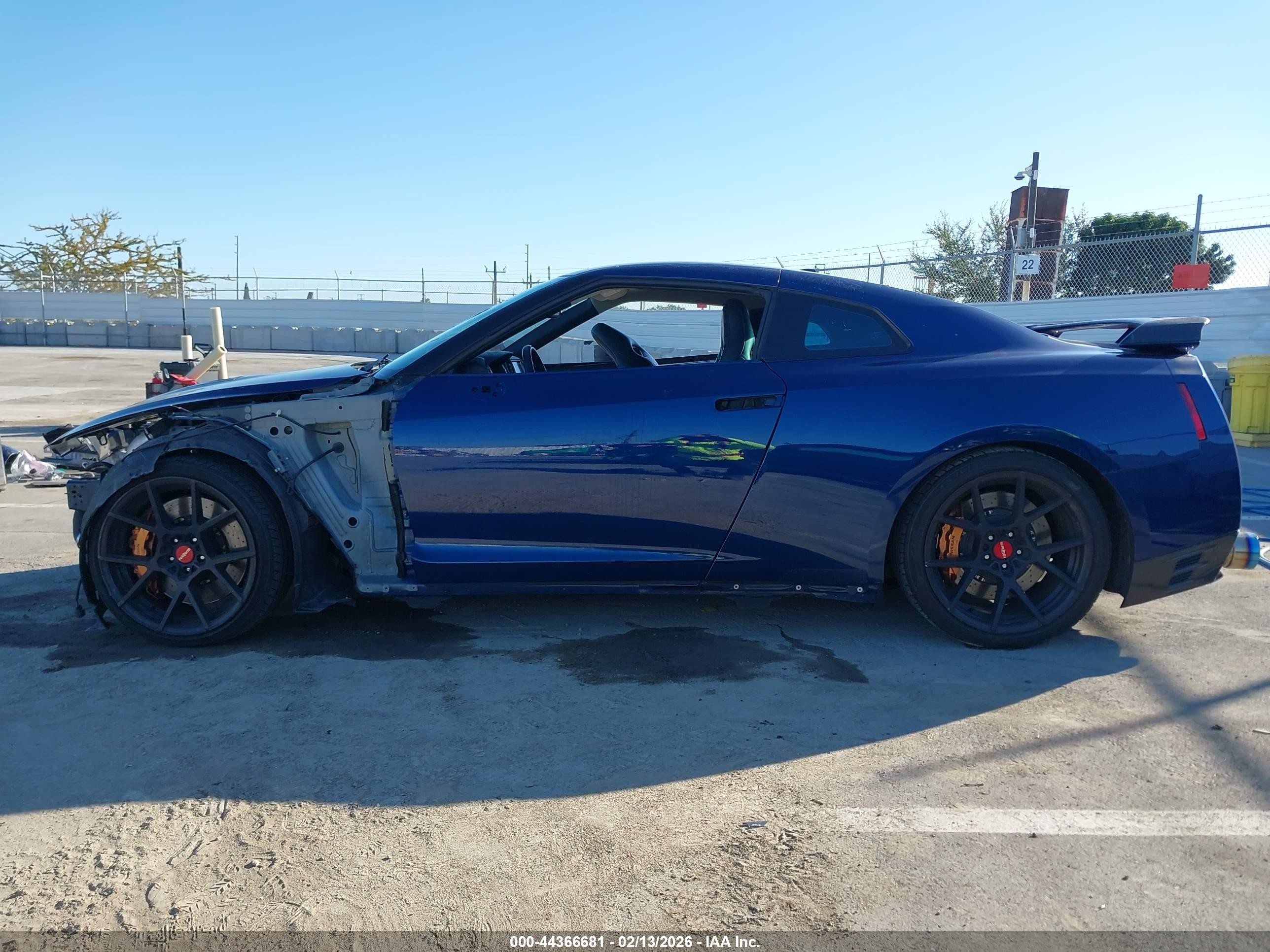 2013 Nissan Gt-r Premium Blue vin: JN1AR5EFXDM261061