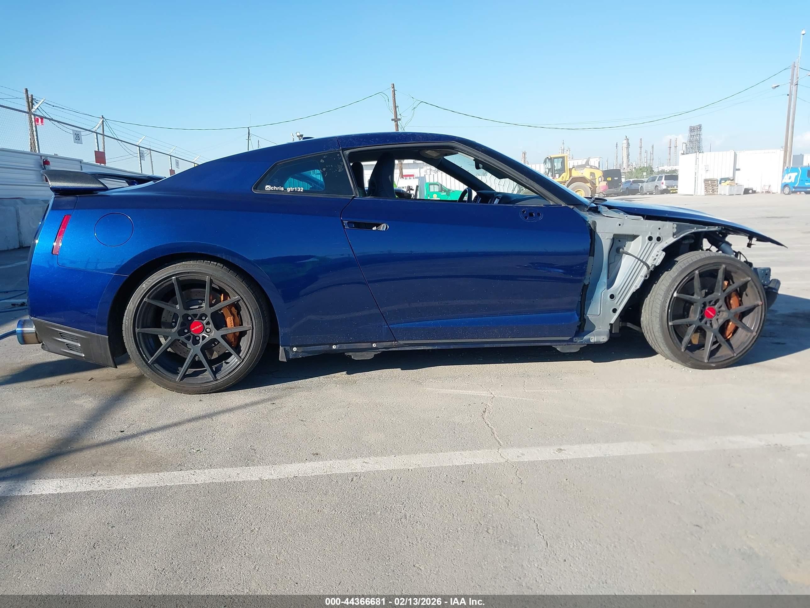 2013 Nissan Gt-r Premium Blue vin: JN1AR5EFXDM261061