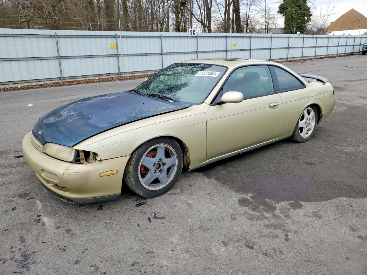 1995 Nissan 240sx Base Gold vin: JN1AS44D0SW008993