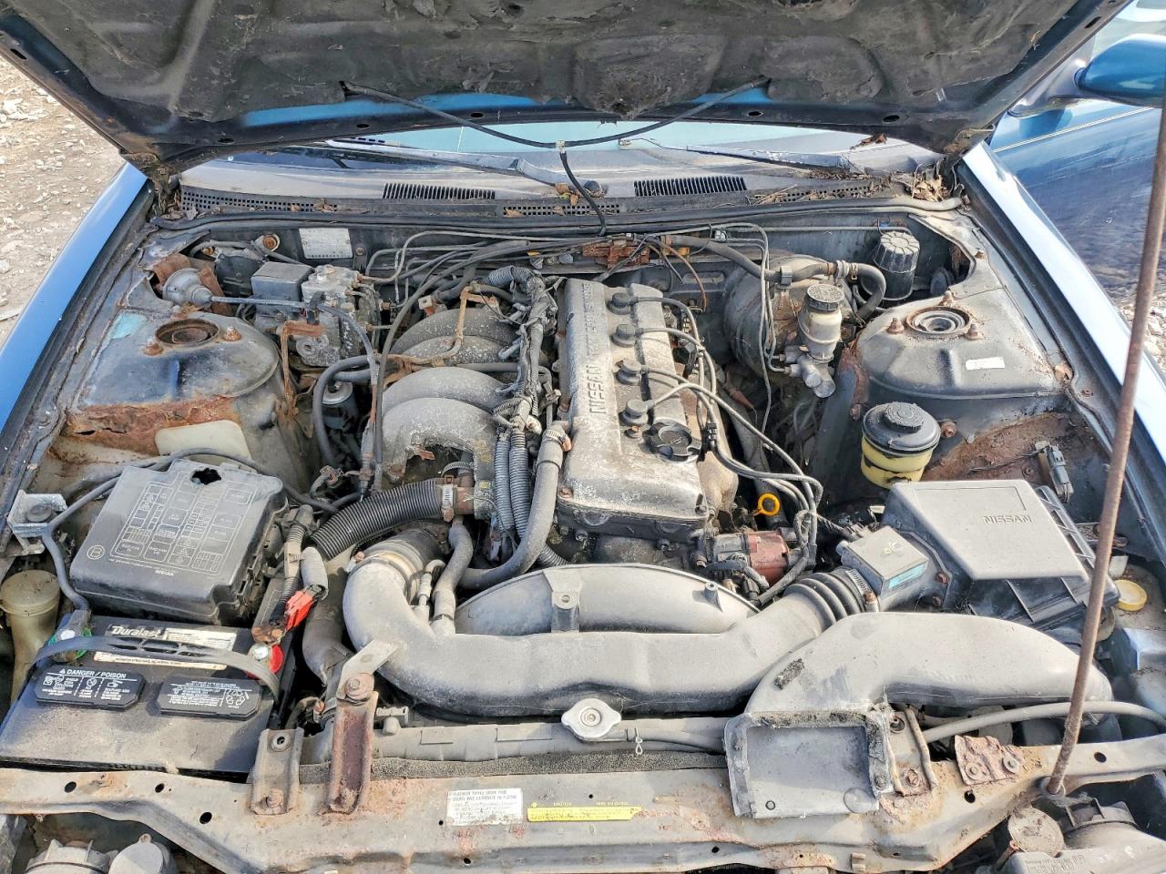 1995 Nissan 240sx Base Синий vin: JN1AS44D0SW016558