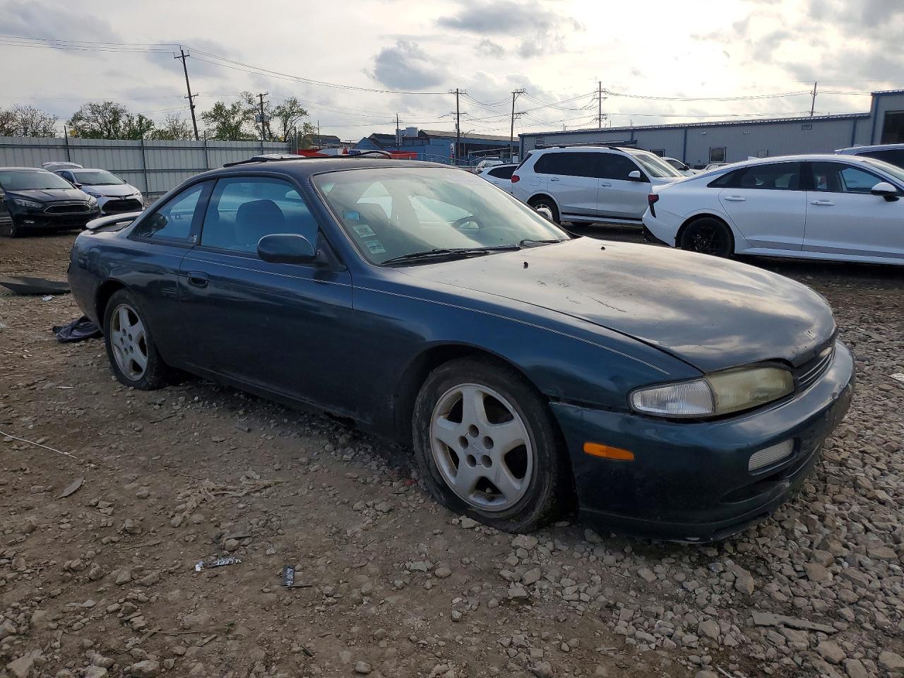 1995 Nissan 240sx Base Синий vin: JN1AS44D0SW016558