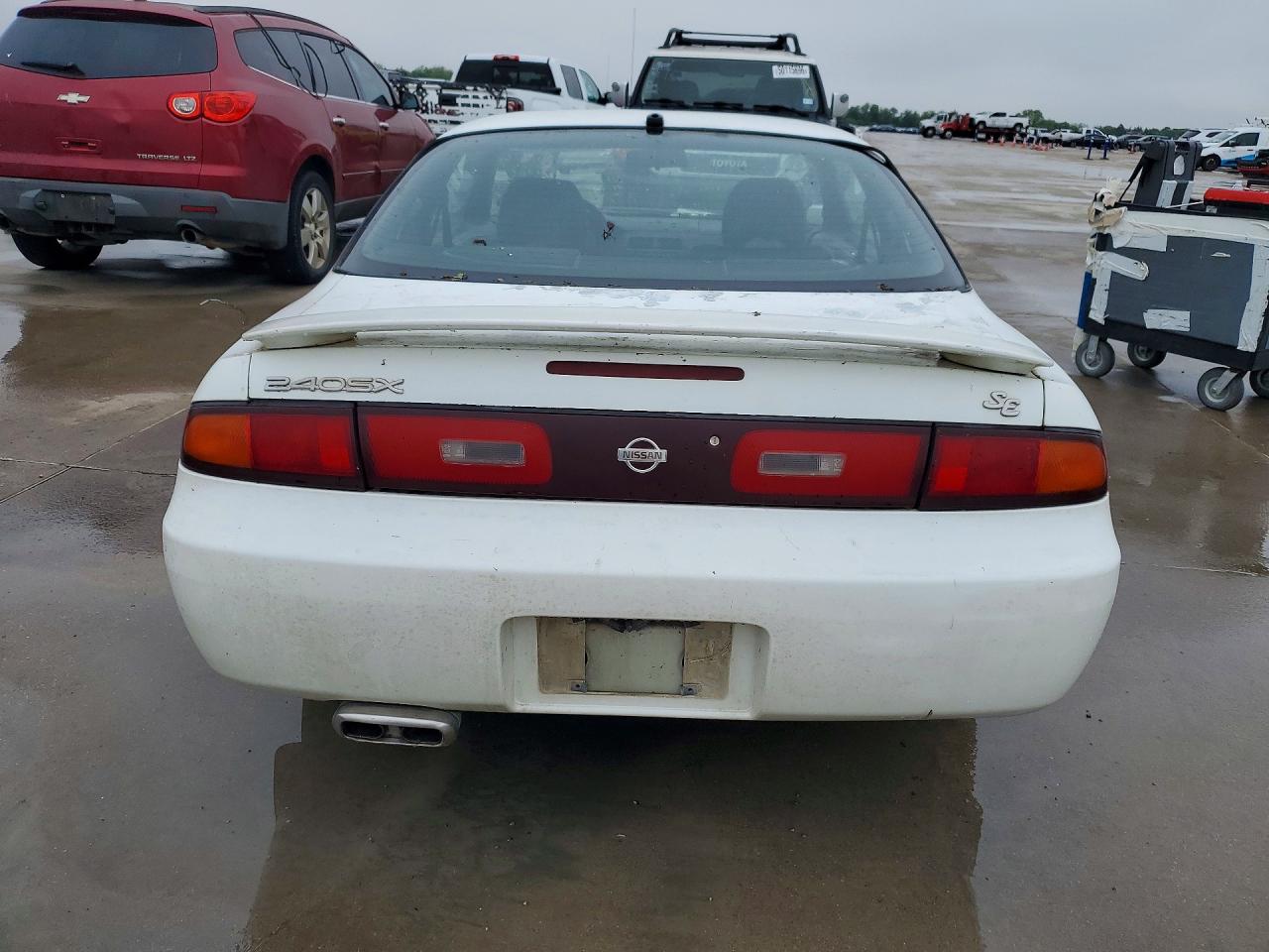 1995 Nissan 240sx Base White vin: JN1AS44D0SW021307