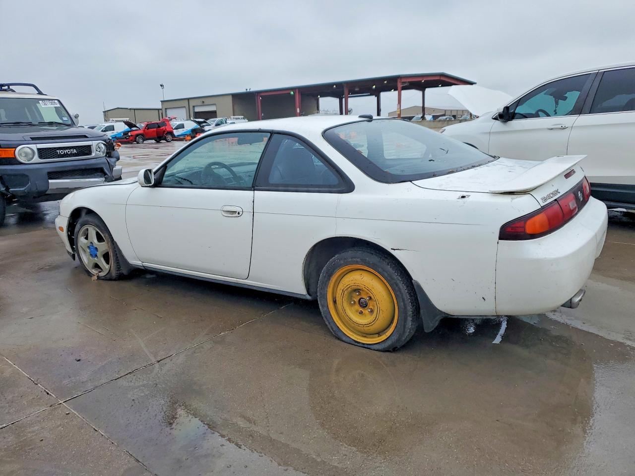1995 Nissan 240sx Base White vin: JN1AS44D0SW021307
