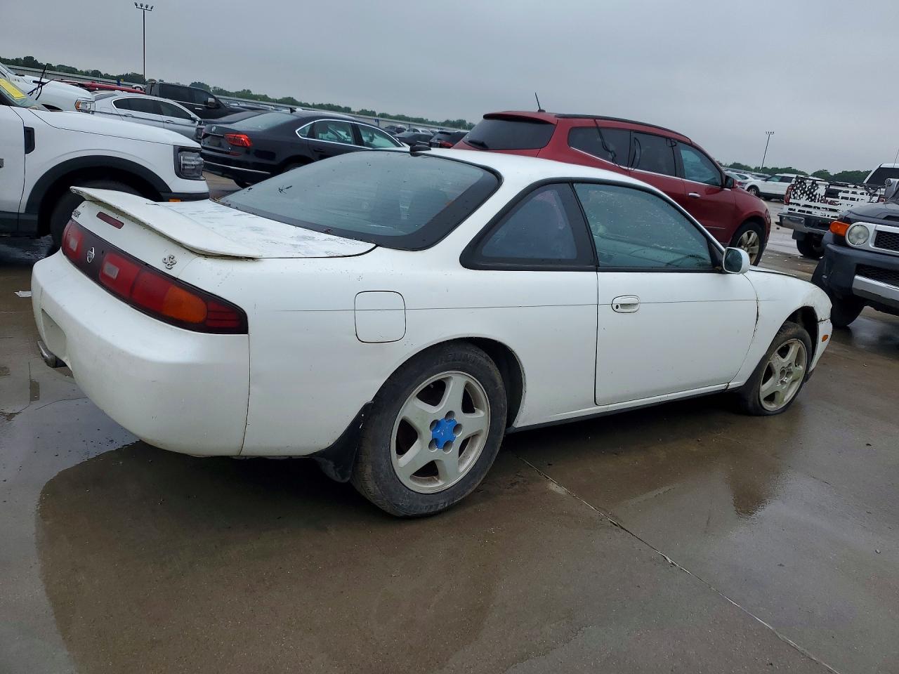 1995 Nissan 240sx Base White vin: JN1AS44D0SW021307
