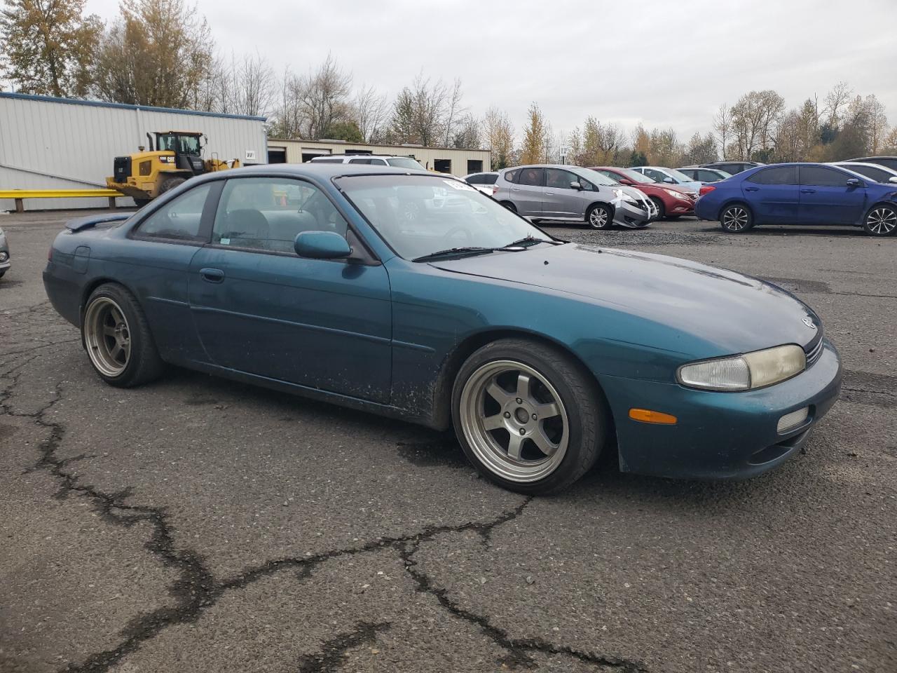 1995 Nissan 240sx Base Green vin: JN1AS44D2SW001317