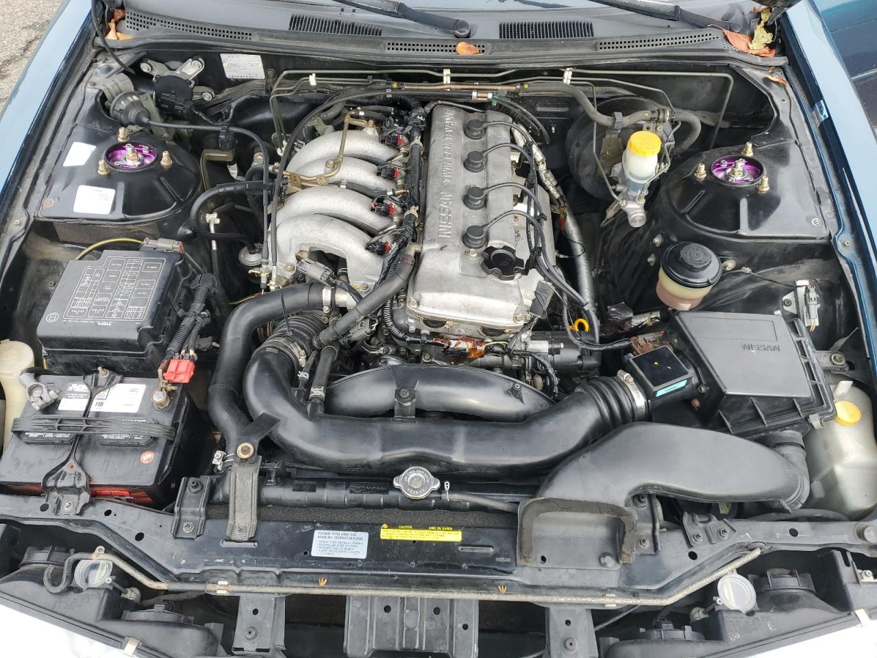1995 Nissan 240sx Base Green vin: JN1AS44D2SW001317