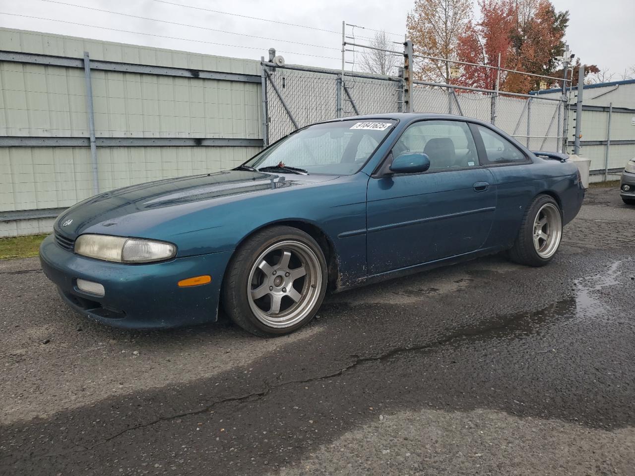 1995 Nissan 240sx Base Зеленый vin: JN1AS44D2SW001317