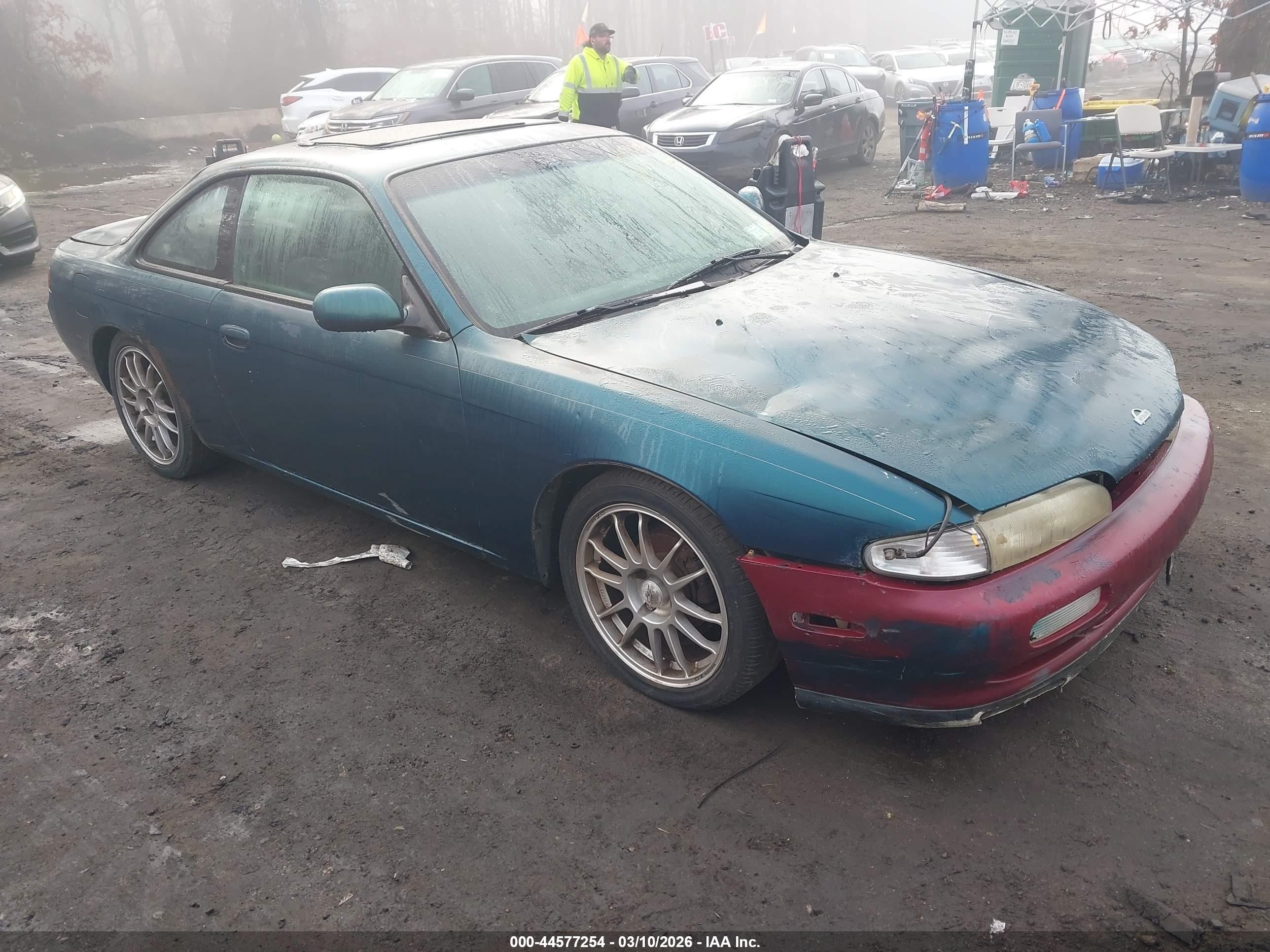 1995 Nissan 240sx Se Teal vin: JN1AS44D3SW006980