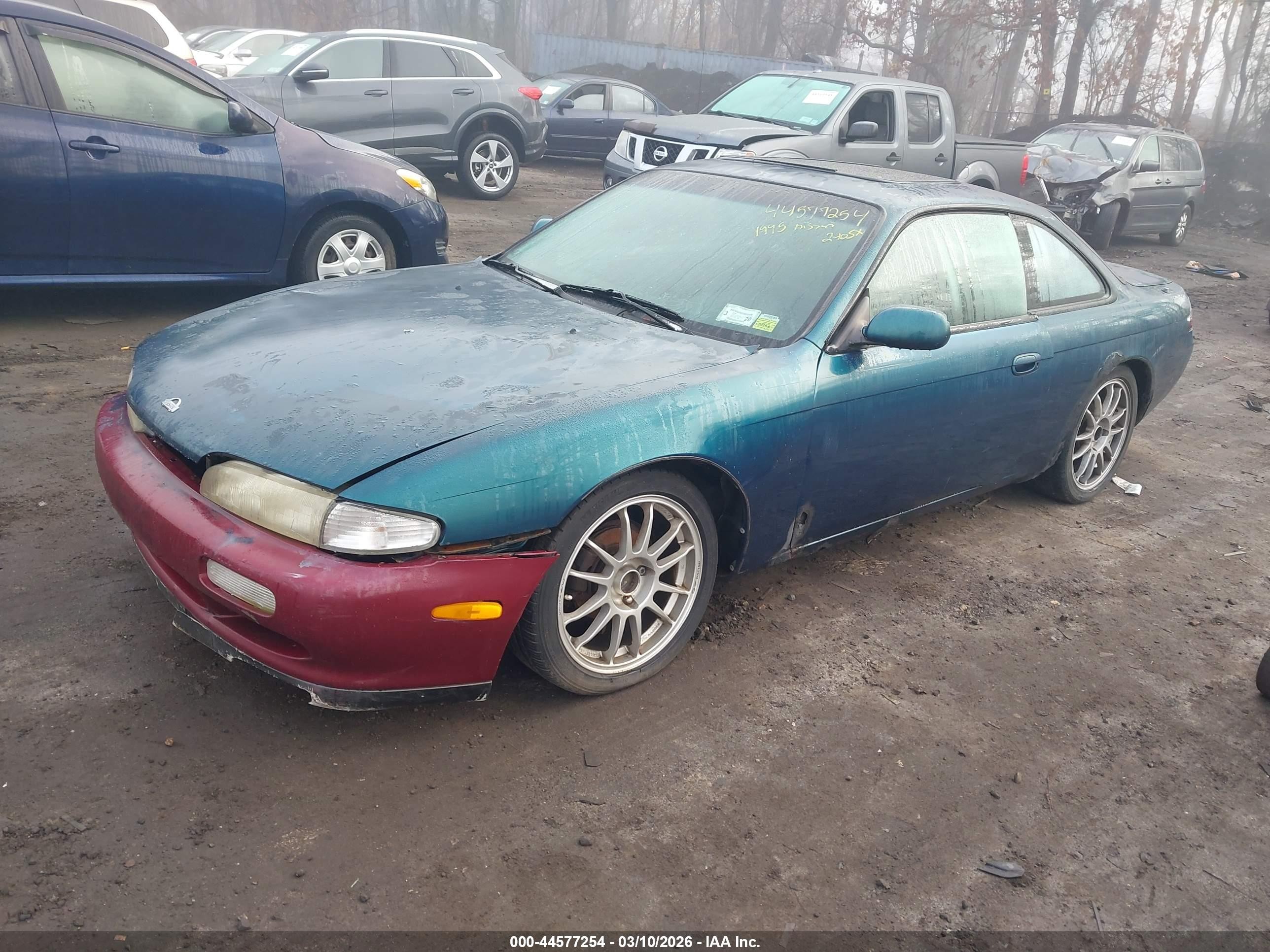 1995 Nissan 240sx Se Teal vin: JN1AS44D3SW006980