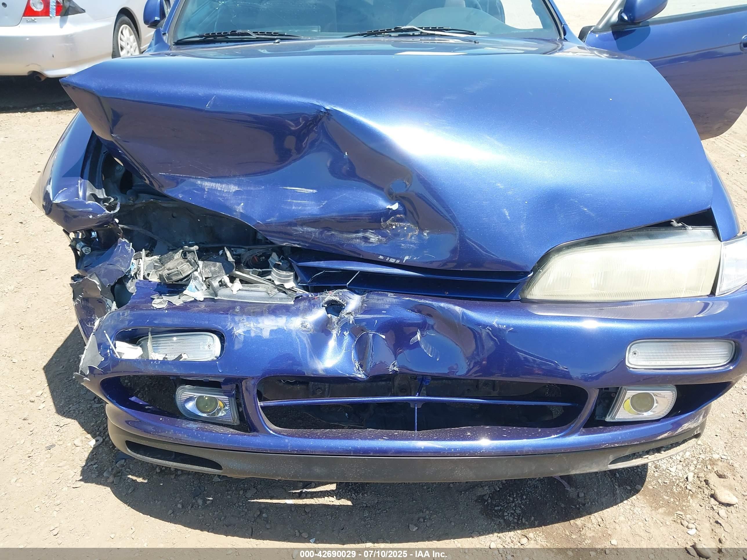 1996 Nissan 240sx Se Blue vin: JN1AS44D3TW052441