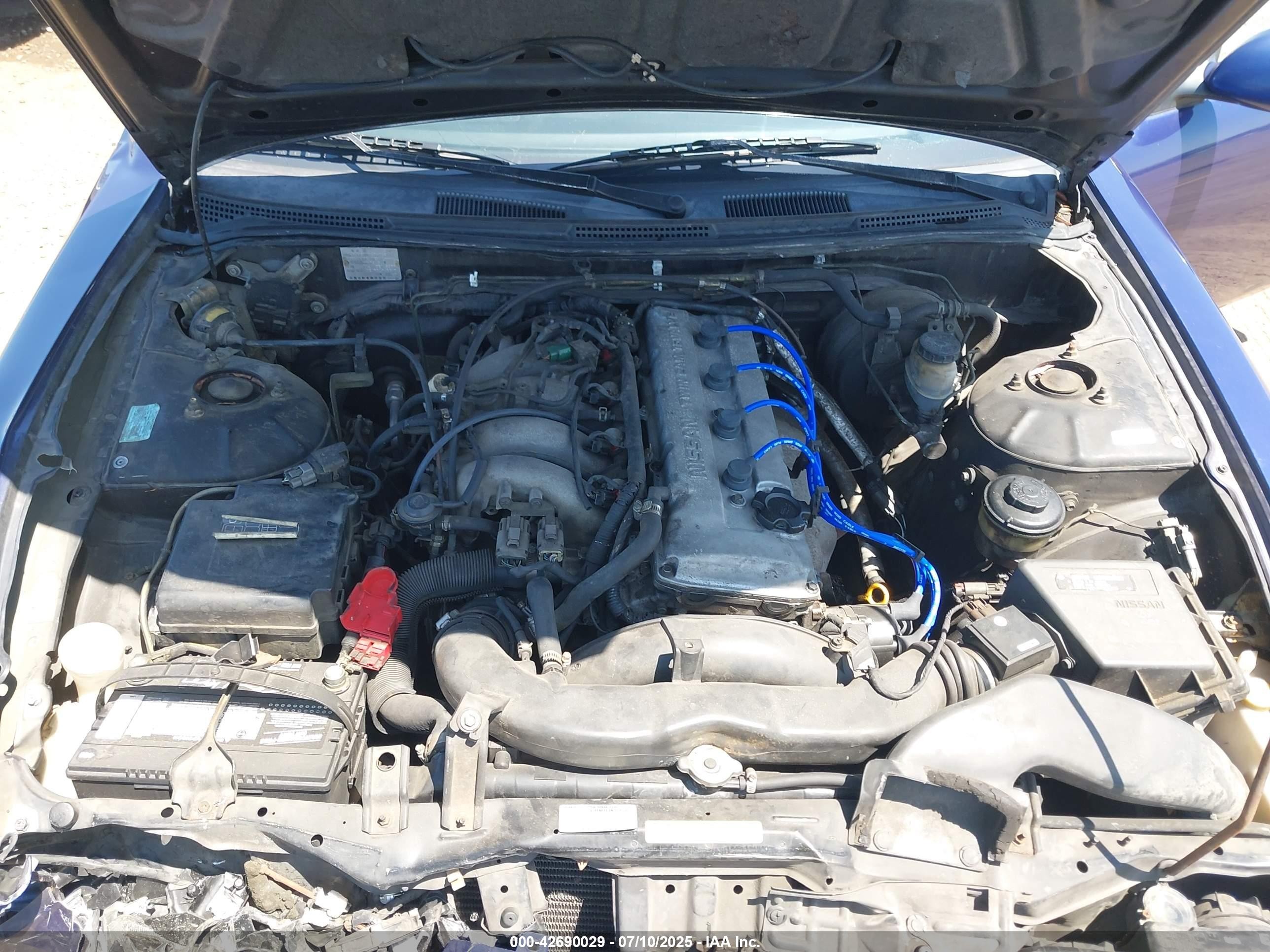 1996 Nissan 240sx Se Blue vin: JN1AS44D3TW052441
