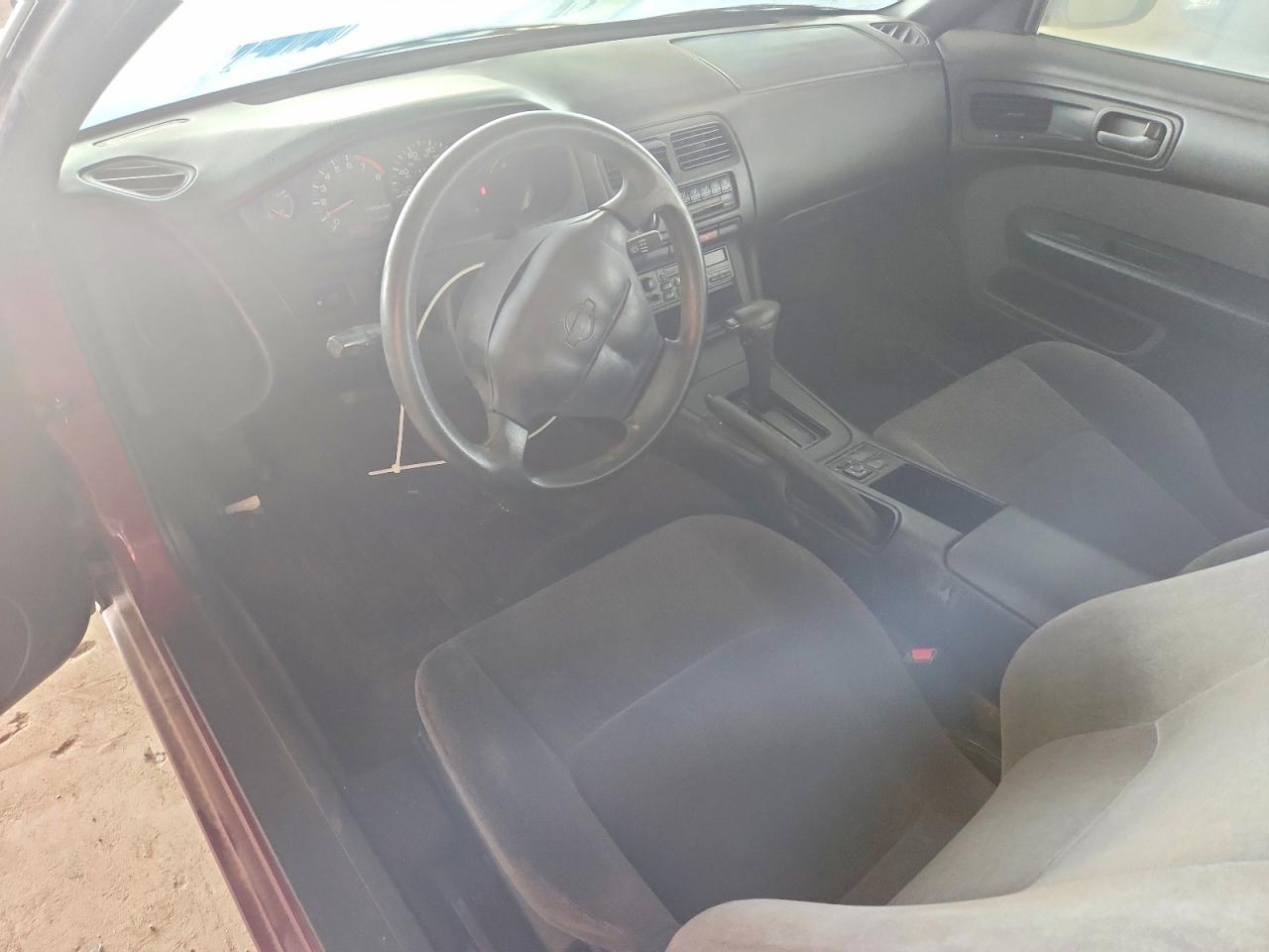 1995 Nissan 240sx Base Burgundy vin: JN1AS44D4SW007104